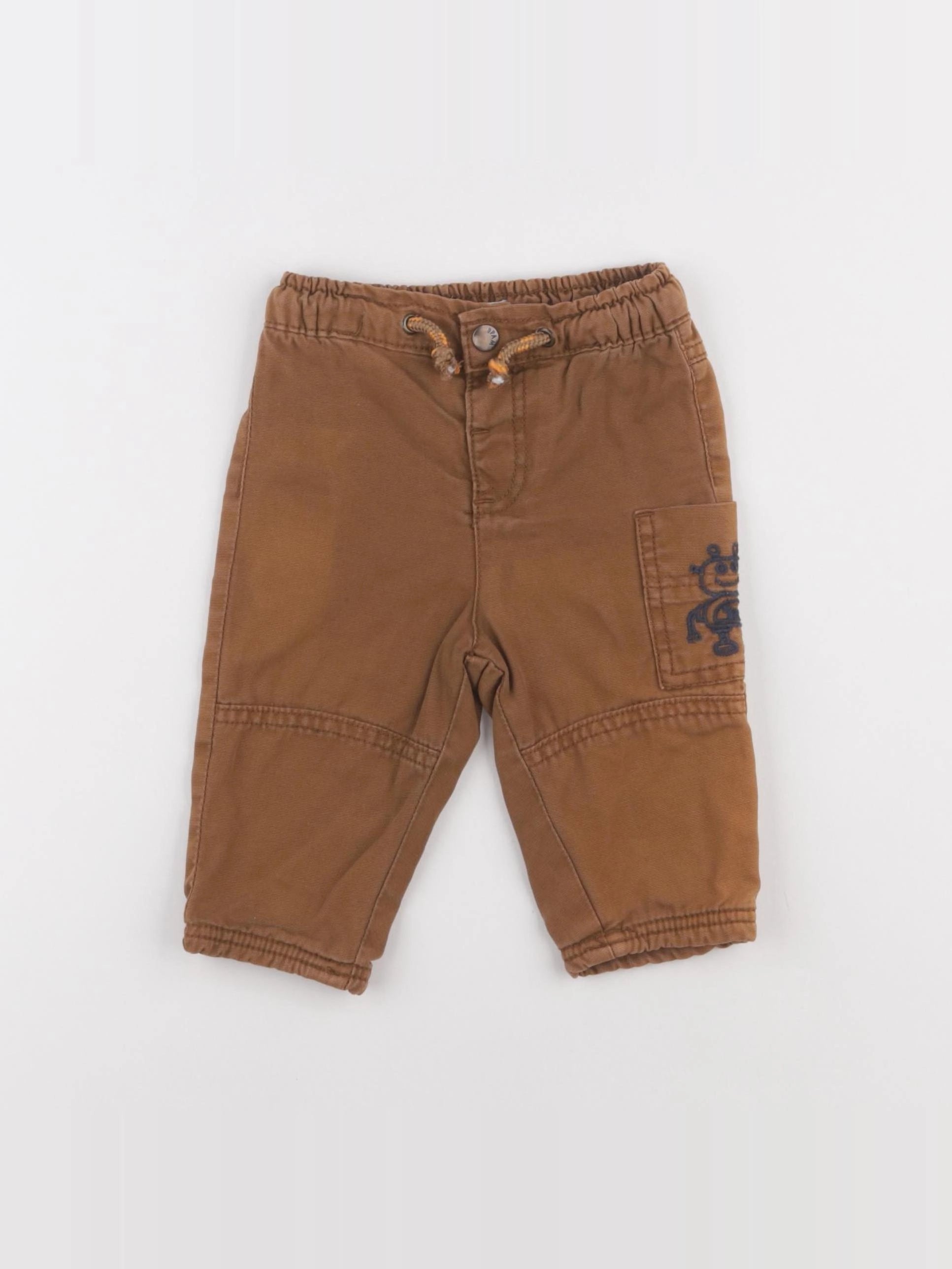 DPAM - pantalon marron - 6 mois