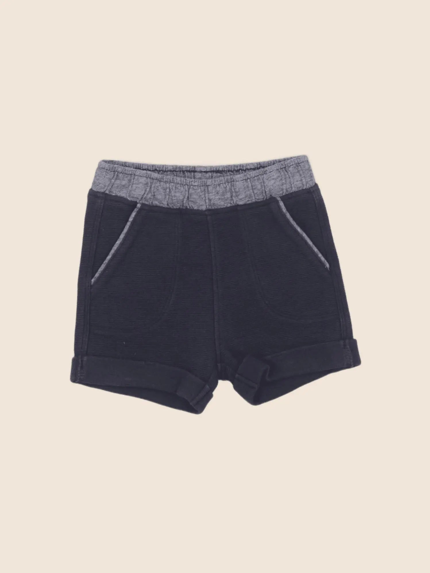 Obaïbi - short bleu - 12 mois