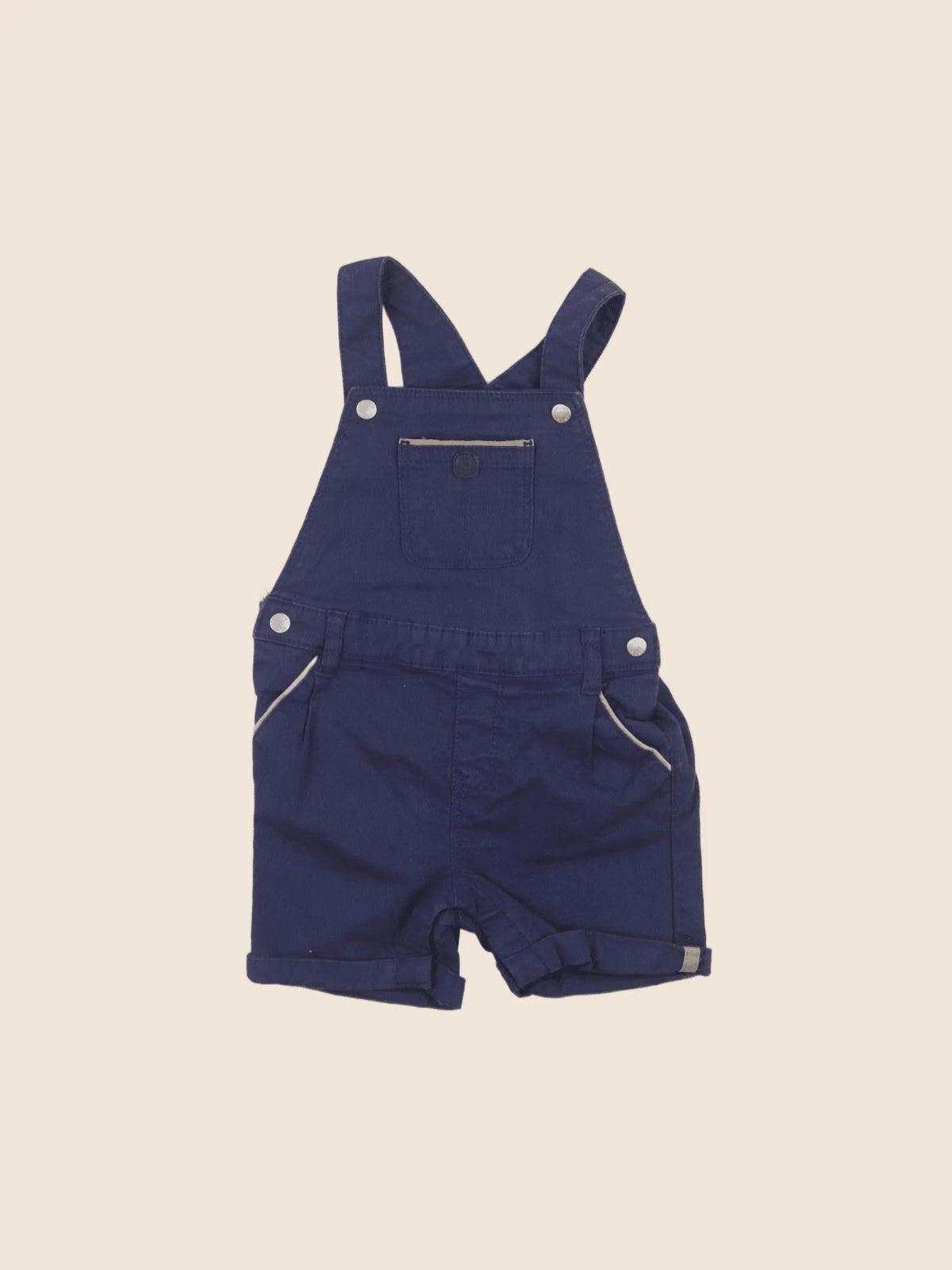 Obaïbi - salopette bleu - 9 mois