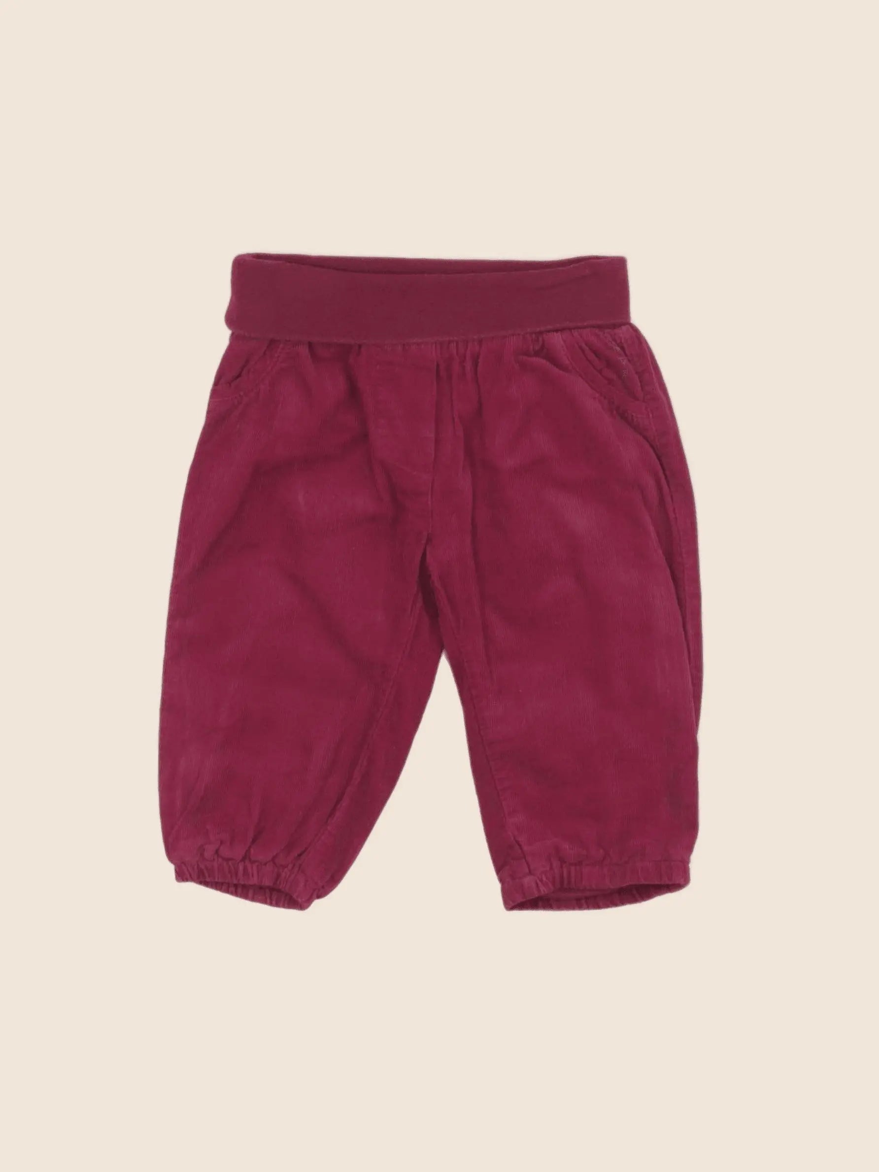 Esprit - pantalon rouge - 6 mois