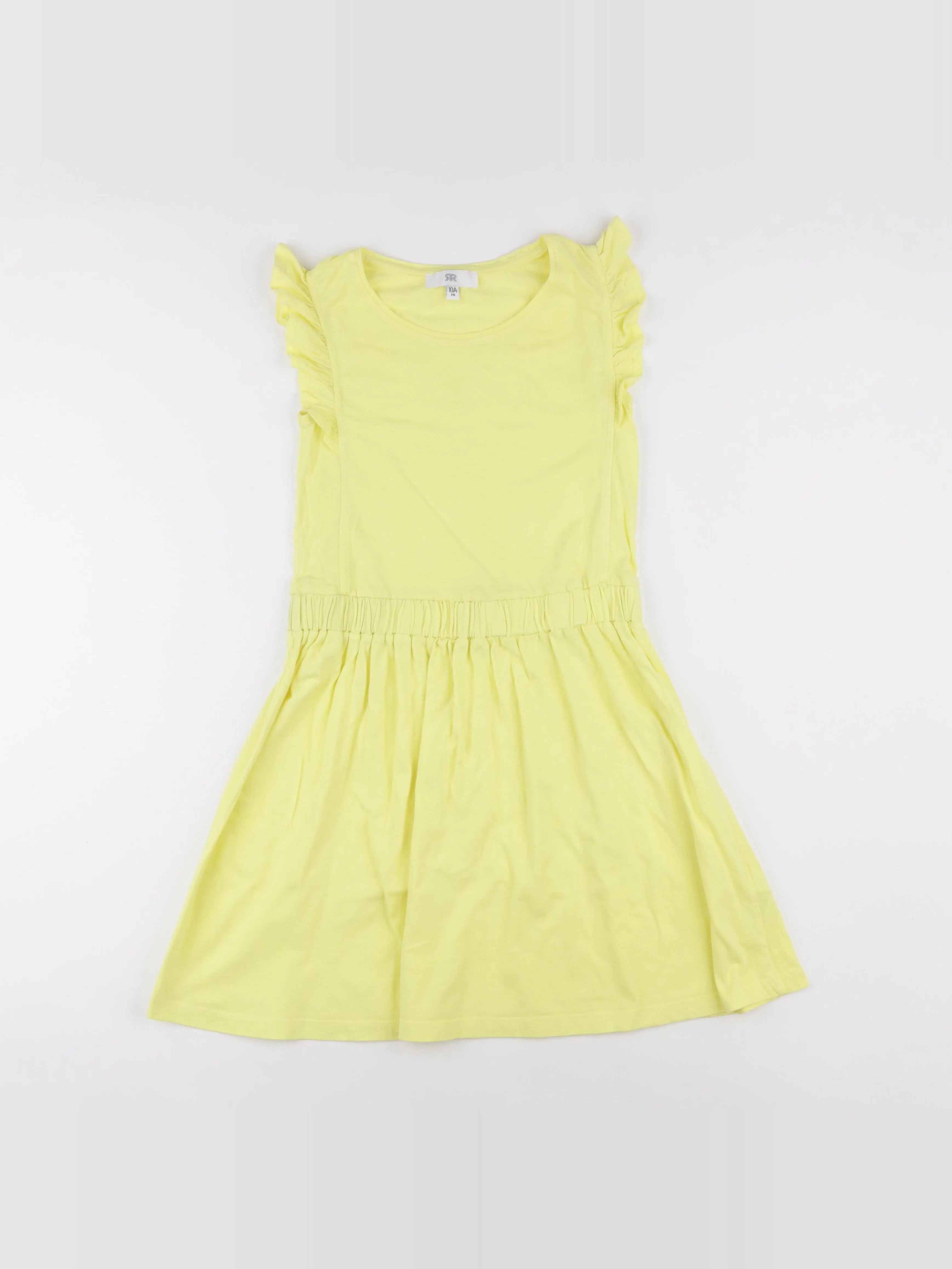 La Redoute - robe jaune - 10 ans