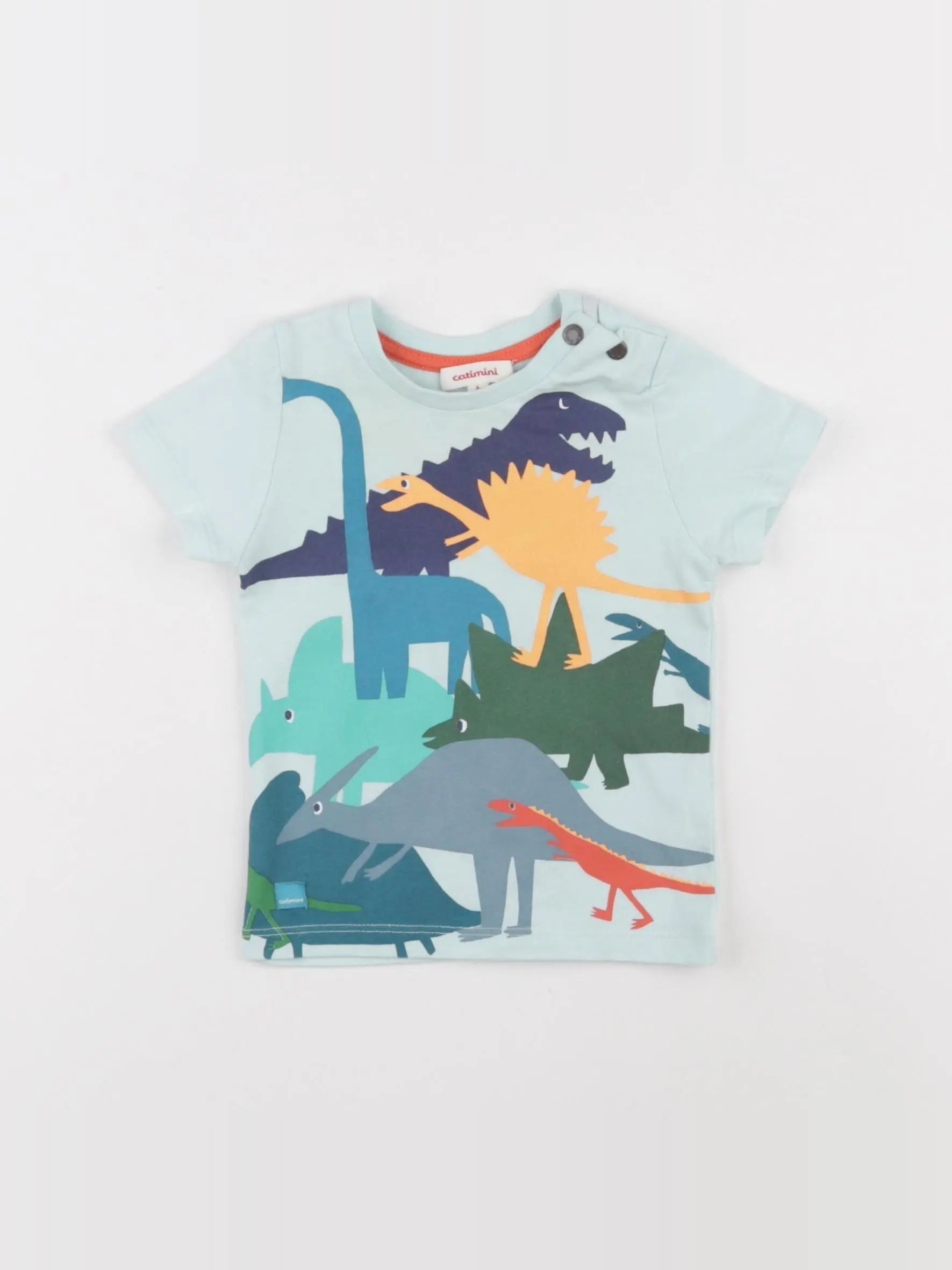 Catimini - tee-shirt bleu - 6 mois