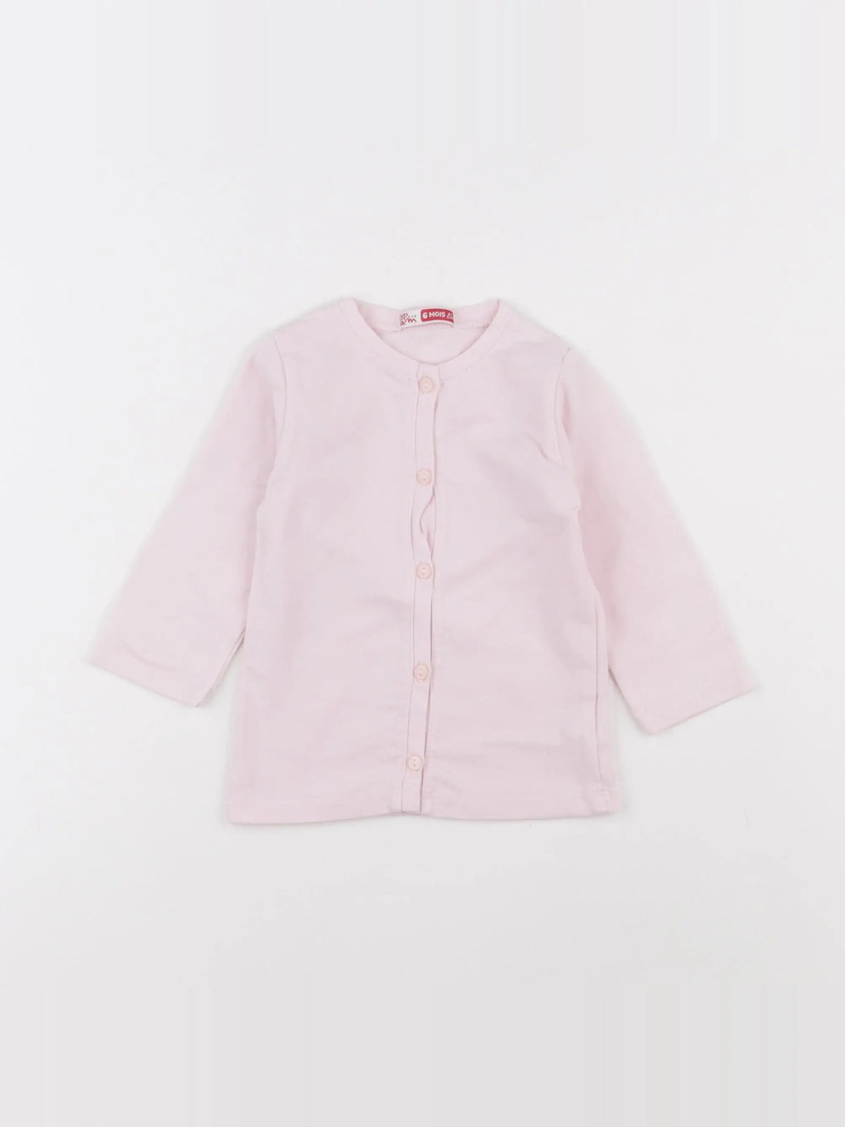 DPAM - tee-shirt rose - 6 mois