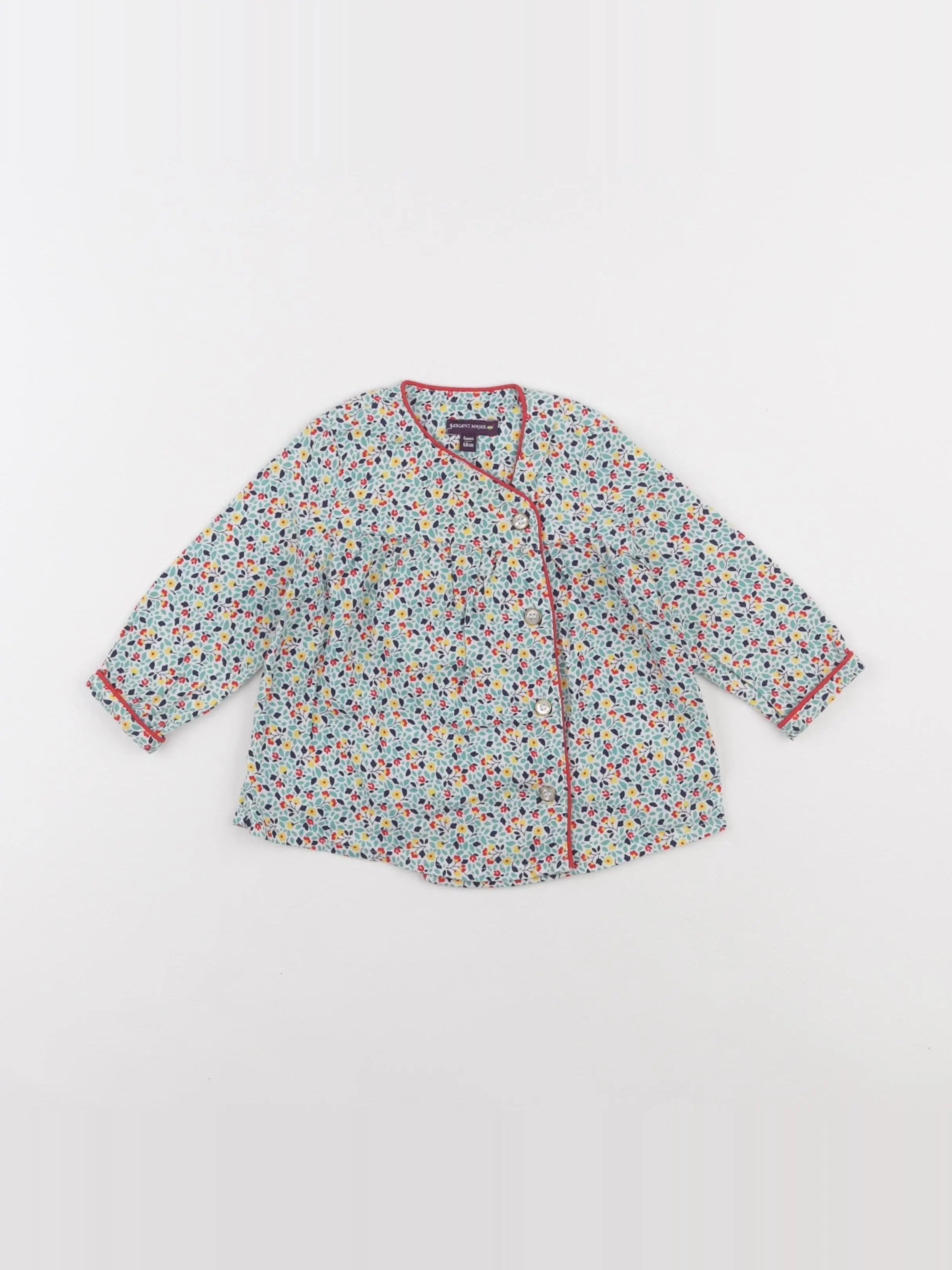 Sergent Major - robe multicolore - 6 mois