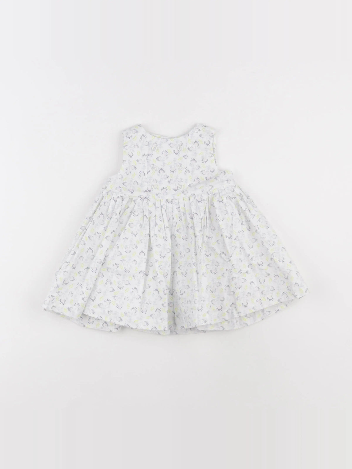 DPAM - robe blanc - 6 mois