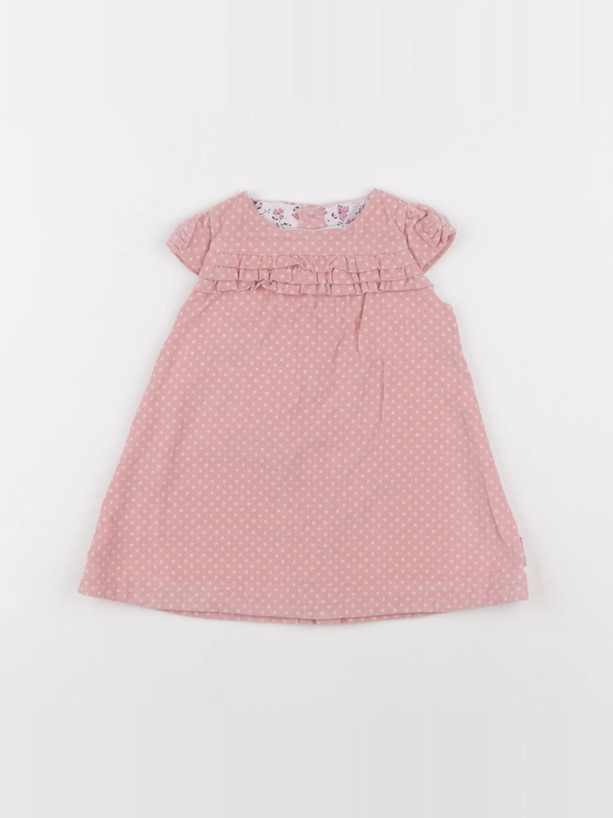 Sergent Major - robe rose - 3 mois