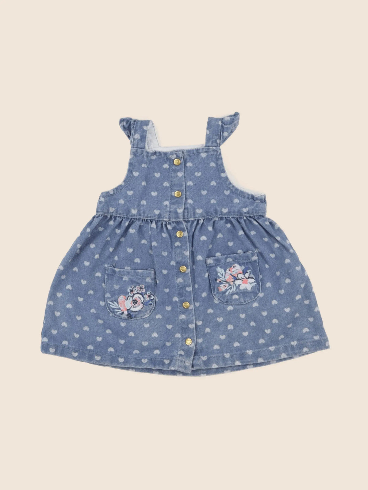 DPAM - robe bleu - 9 mois