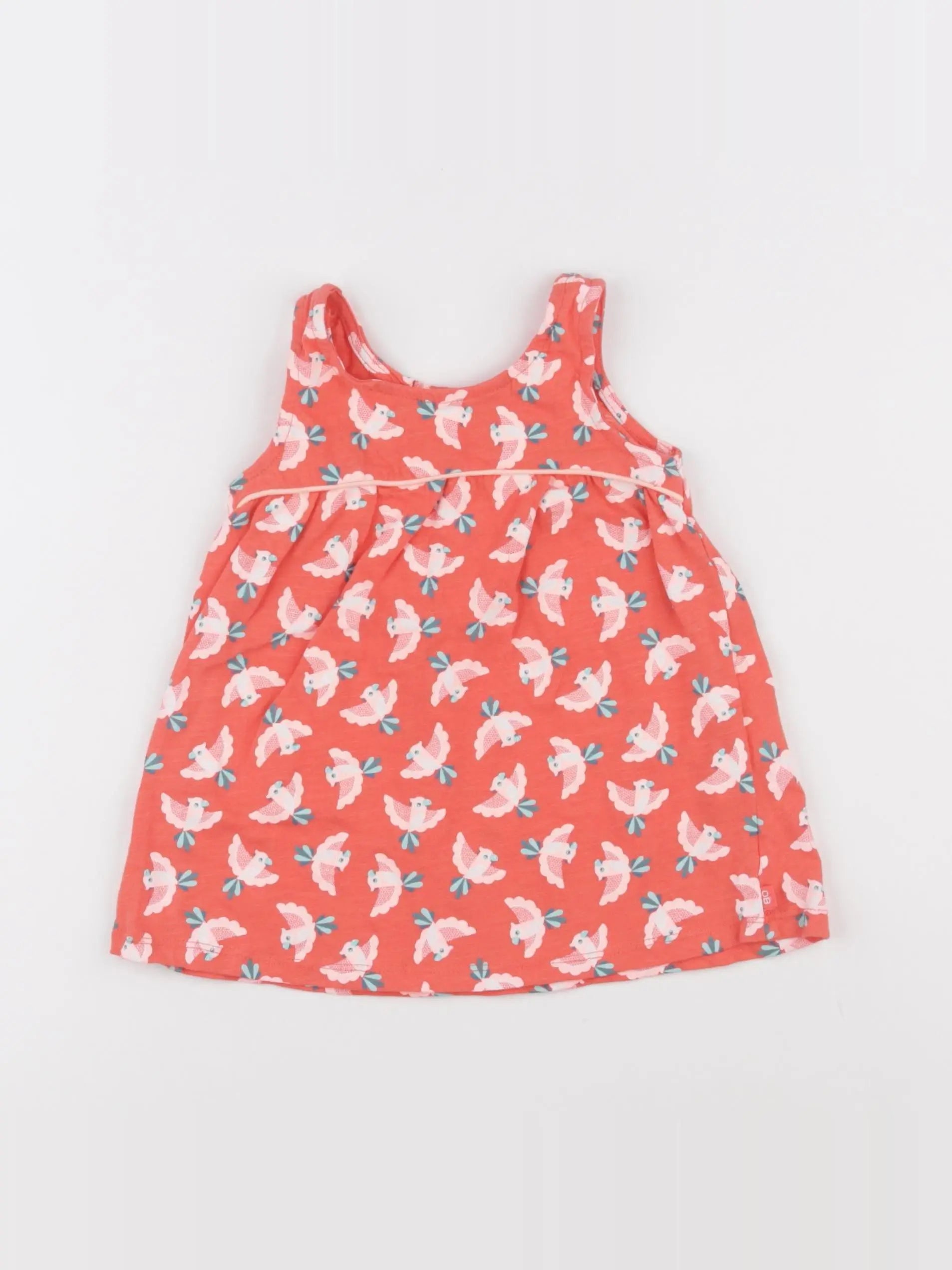 Obaïbi - robe rouge - 6 mois