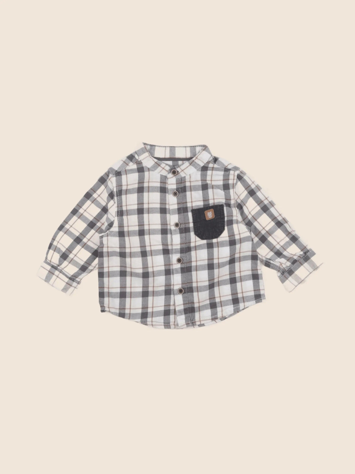 Obaïbi - chemise multicolore - 6 mois