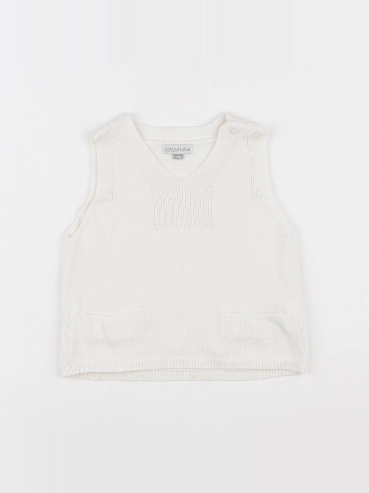 DPAM - pull beige - 6 mois