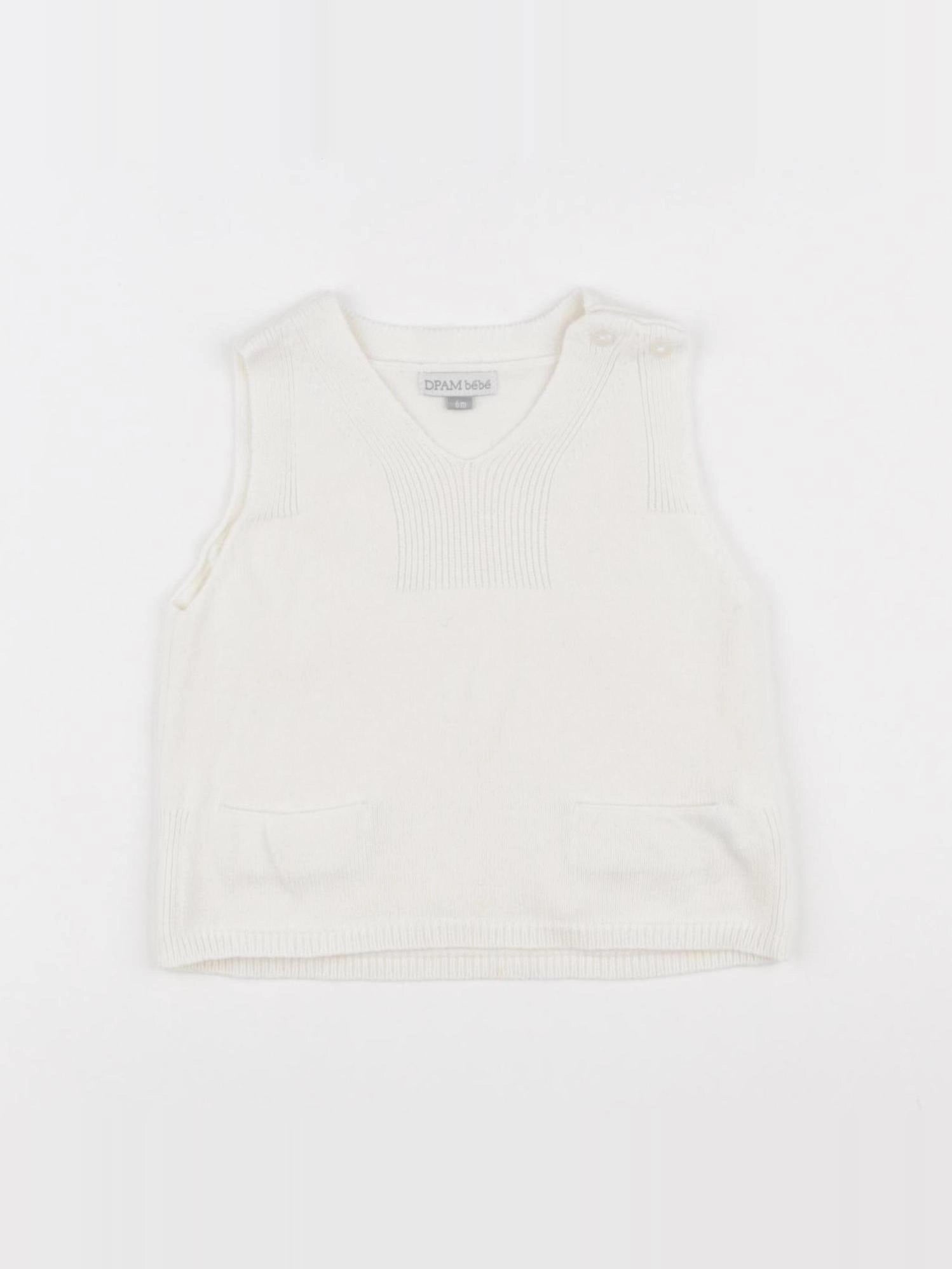 DPAM - pull beige - 6 mois