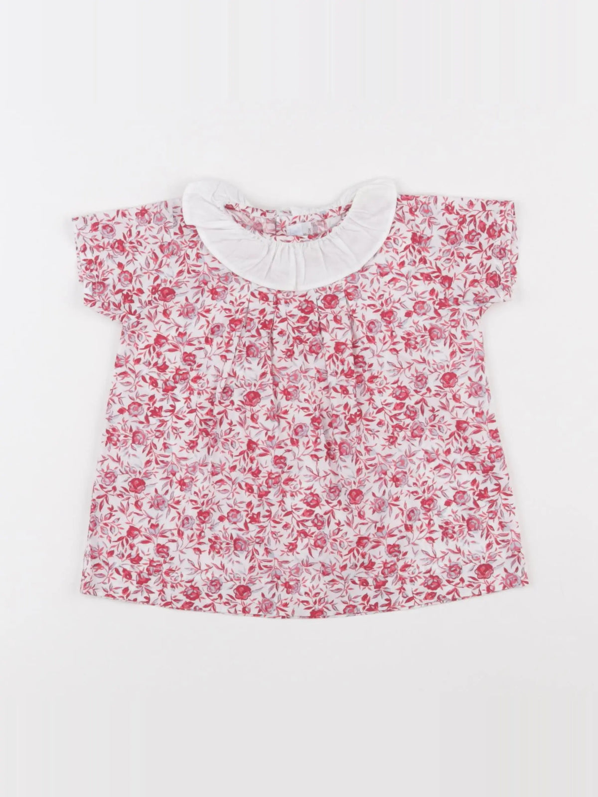 Acanthe - blouse multicolore - 12 mois