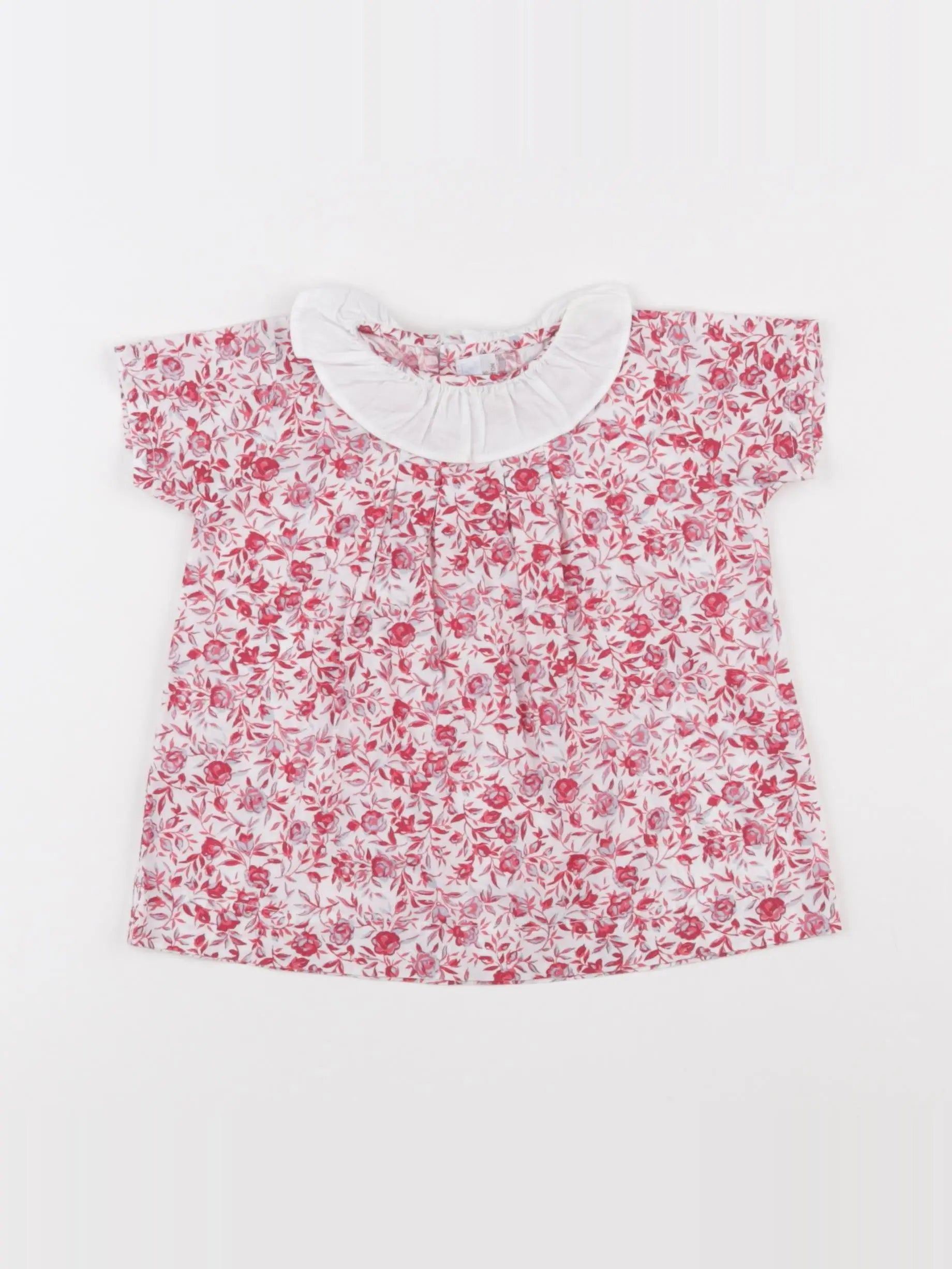 Acanthe - blouse multicolore - 12 mois