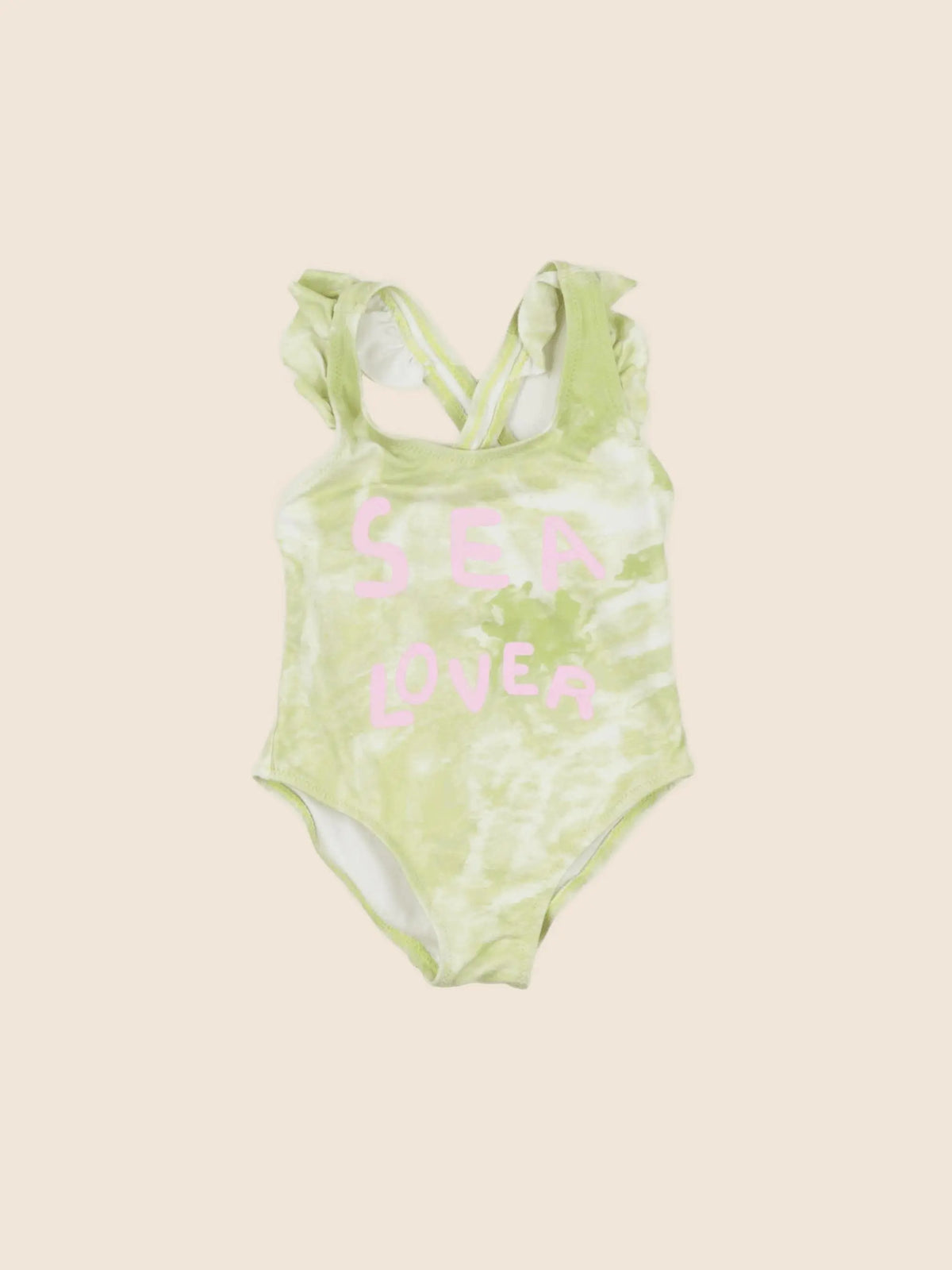 Zara - maillot de bain jaune - 24 mois