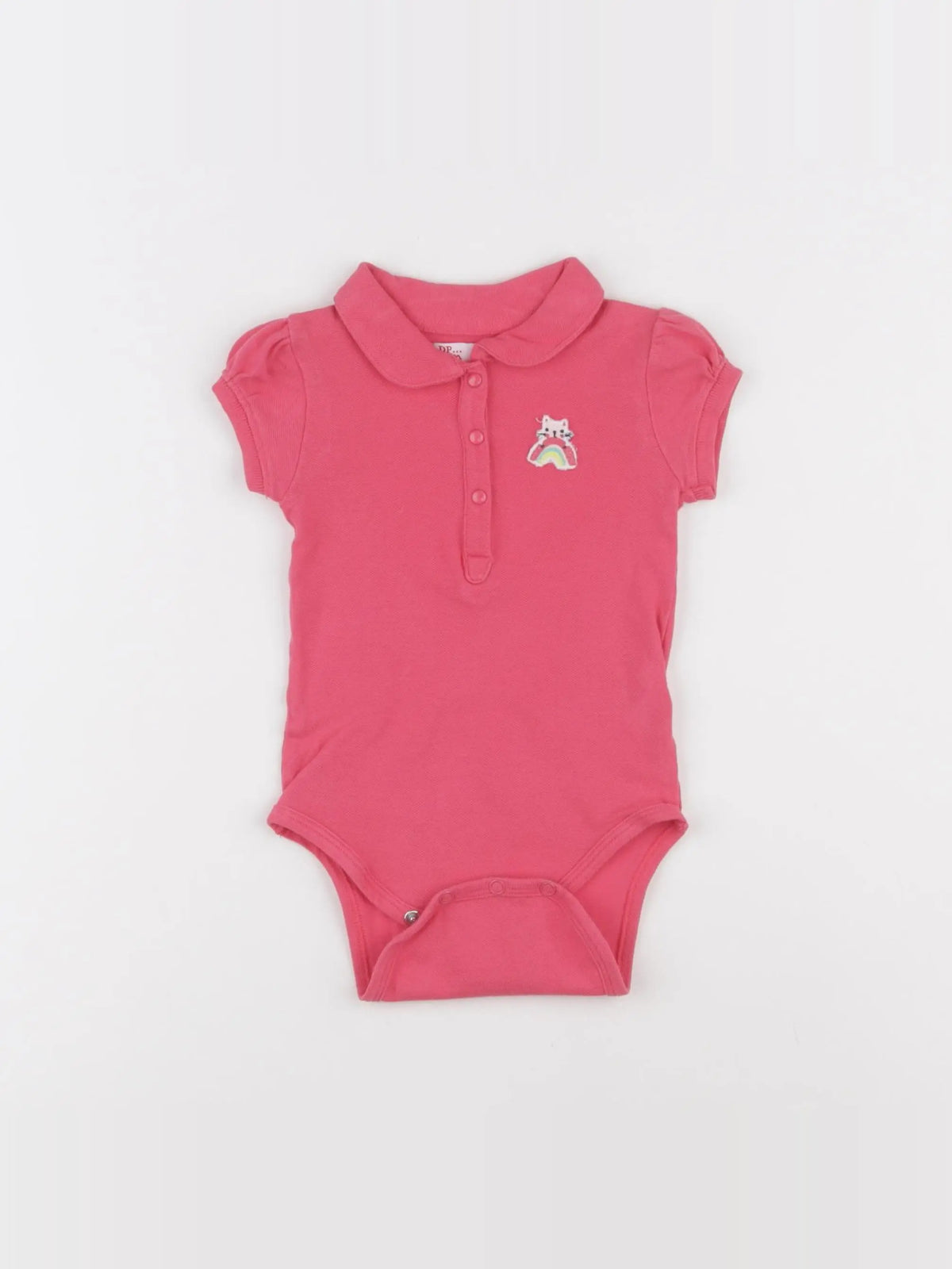 DPAM - body tee-shirt rose - 6 mois