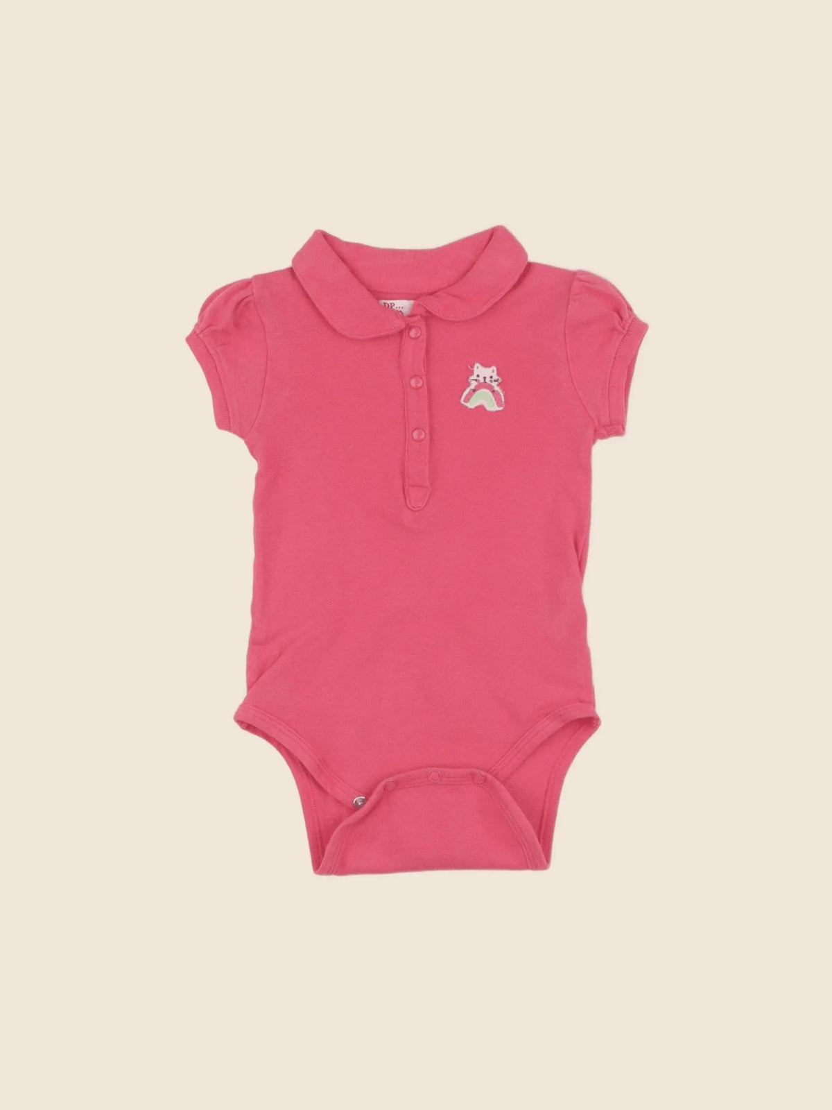 DPAM - body tee-shirt rose - 6 mois