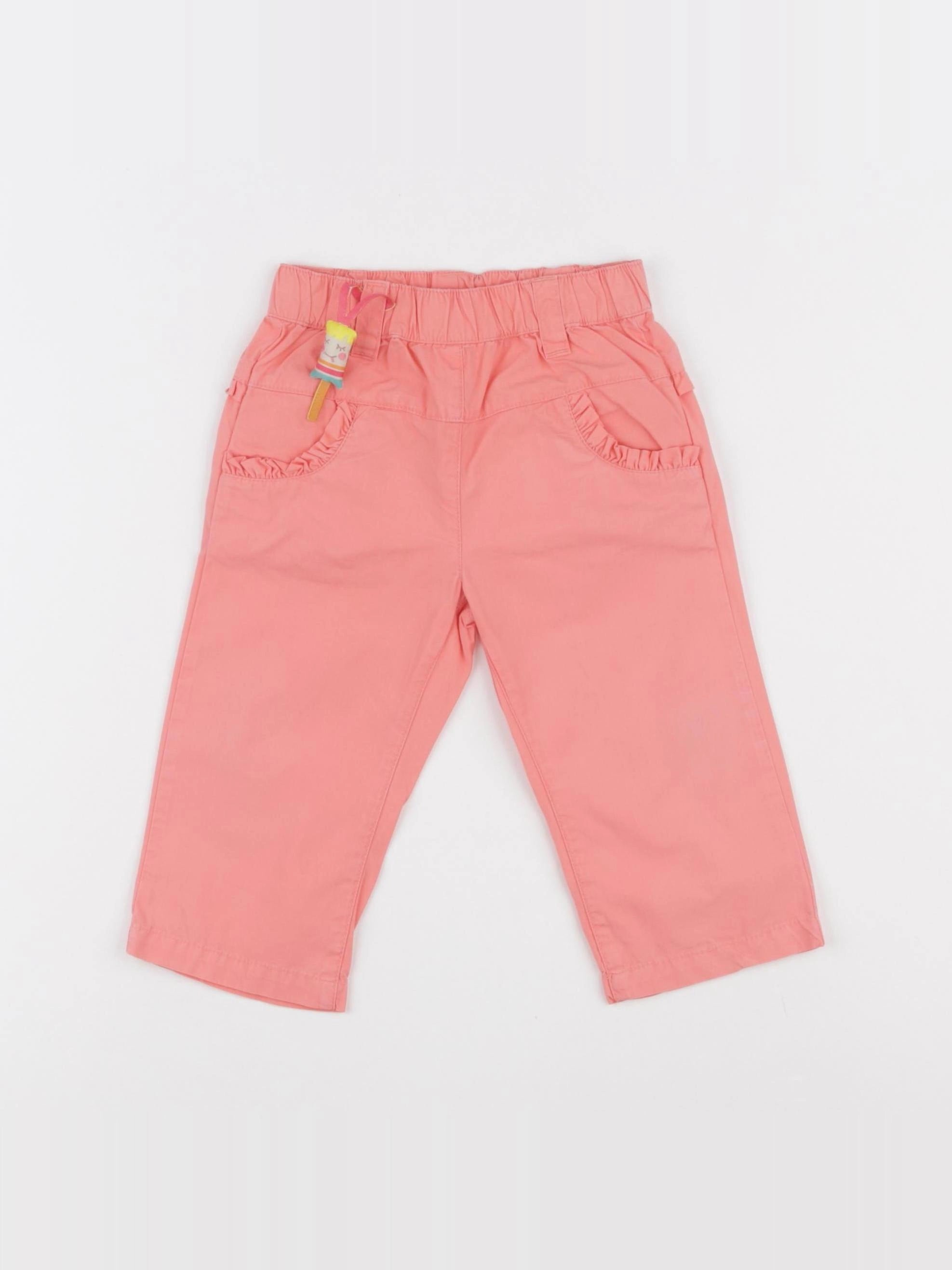 DPAM - pantalon rose - 12 mois