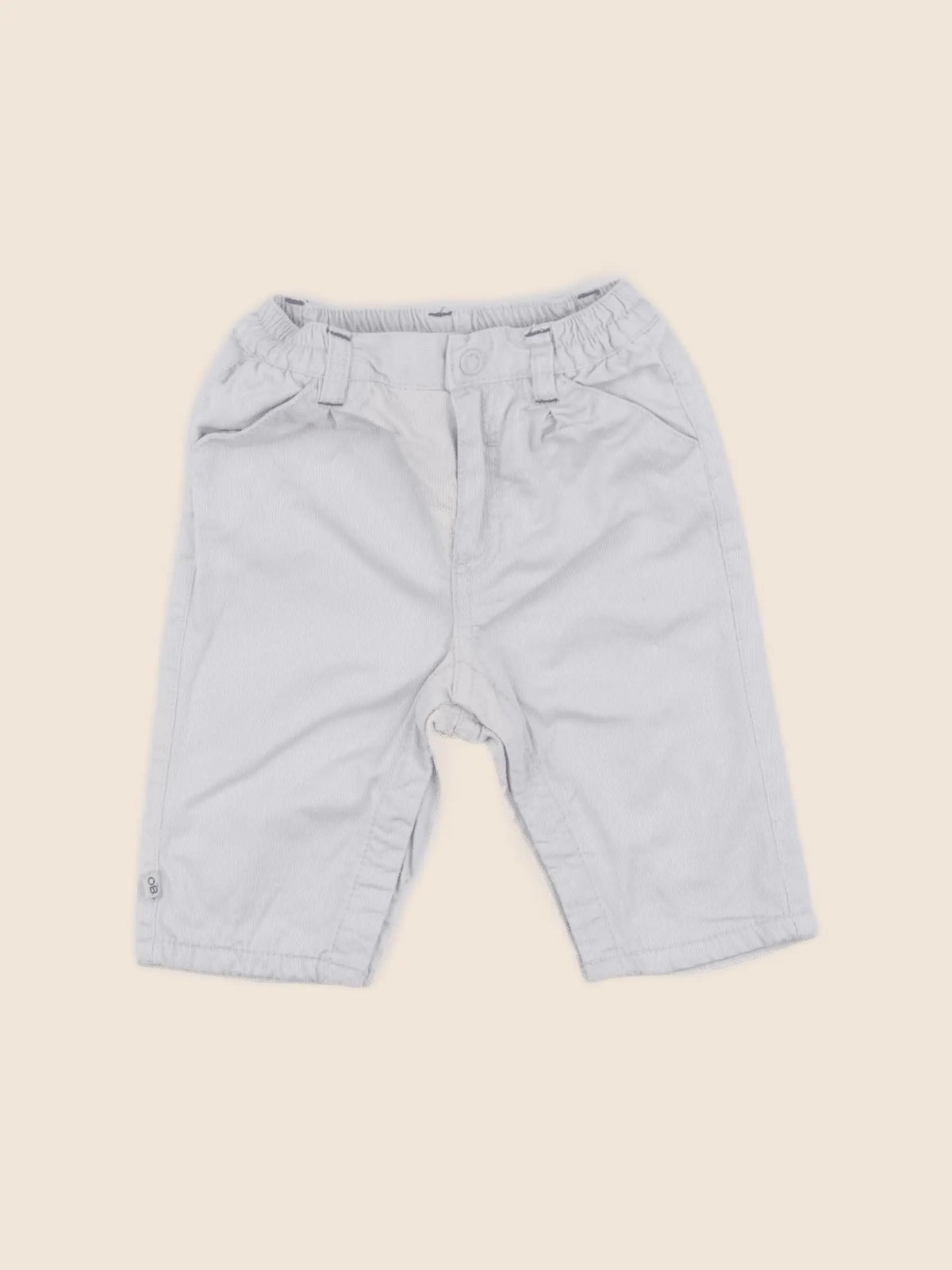 Obaïbi - pantalon gris - 3 mois