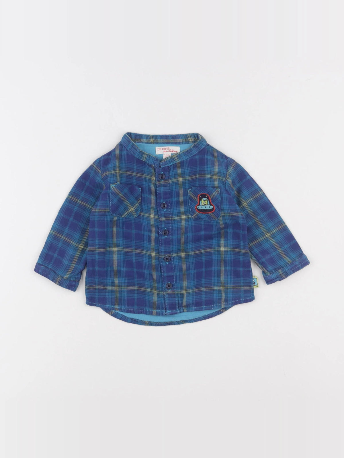 DPAM - chemise bleu - 6 mois