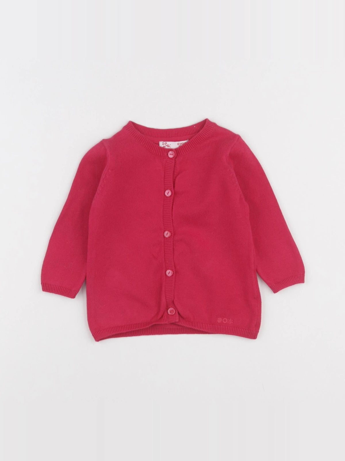 DPAM - gilet rose - 6 mois