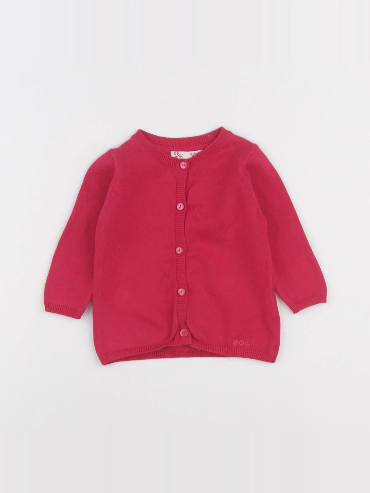 DPAM - gilet rose - 6 mois