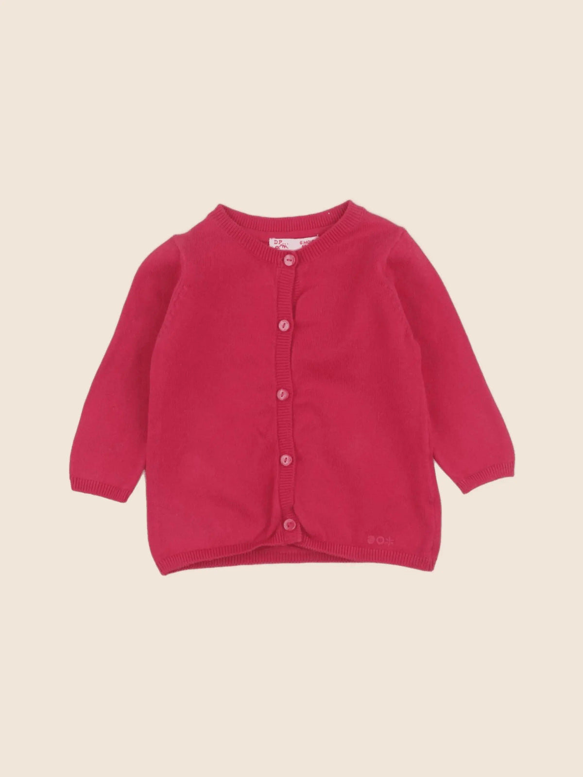 DPAM - gilet rose - 6 mois