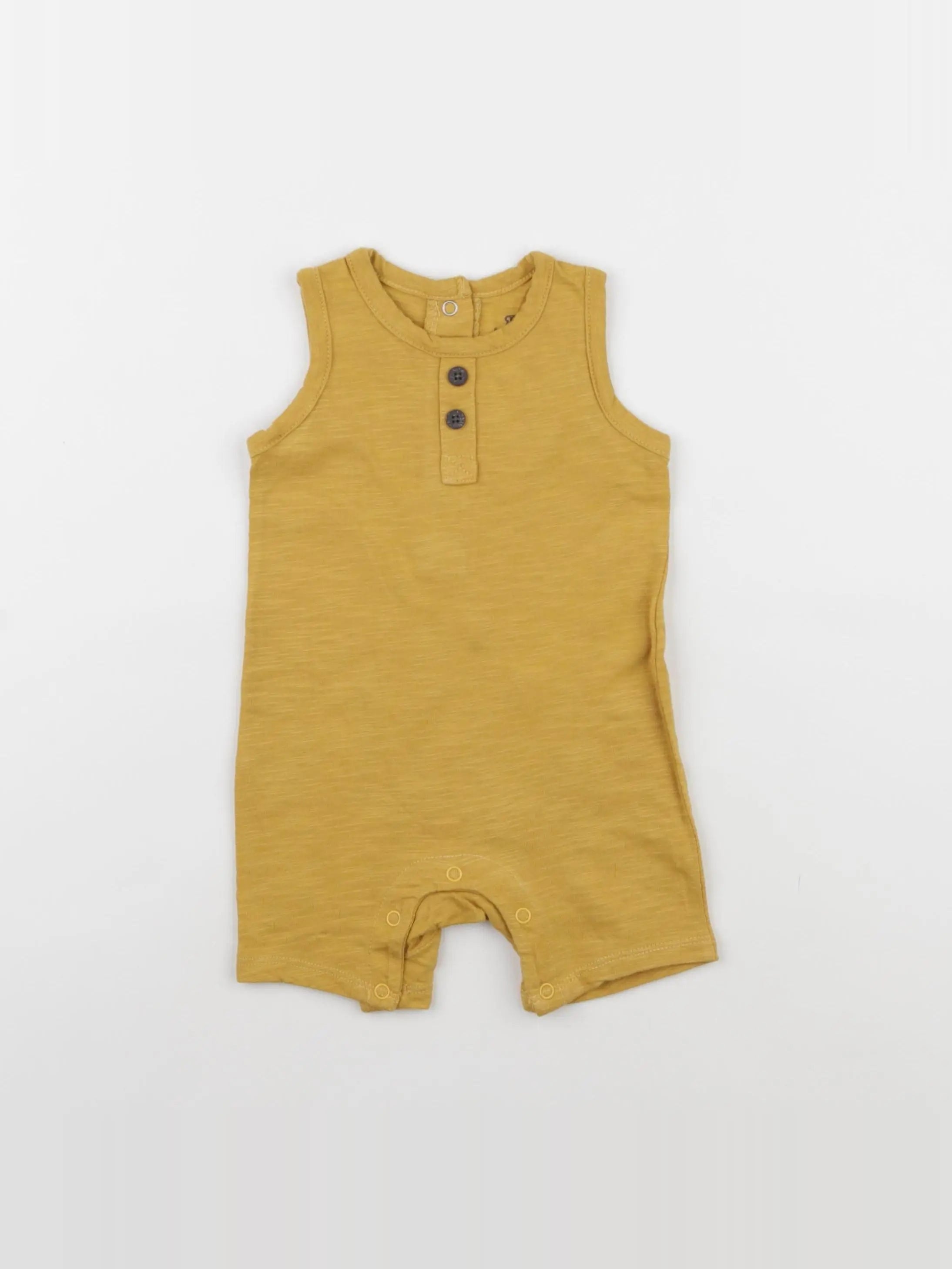 La Redoute - combinaison jaune - 6 mois