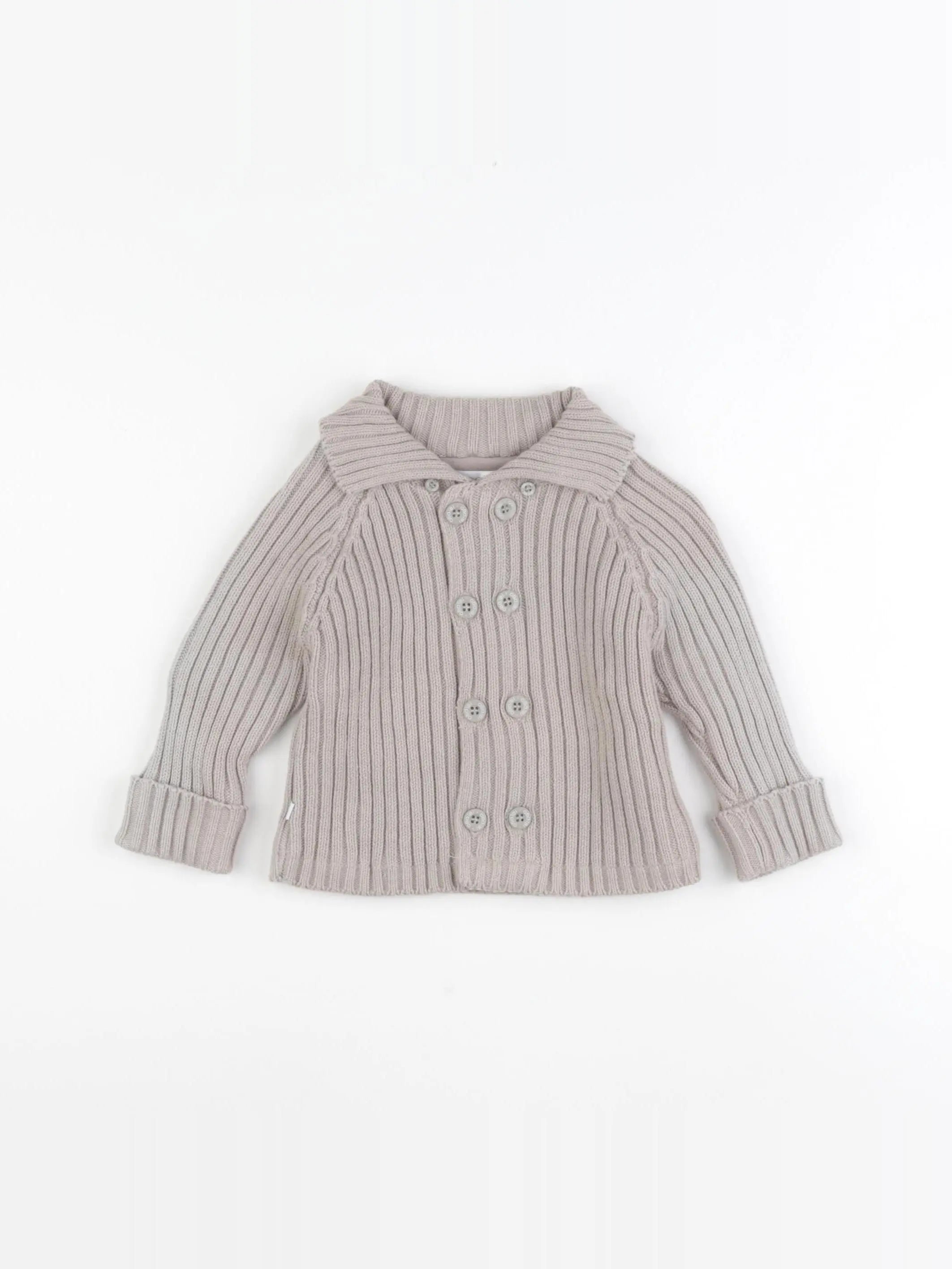 Obaïbi - gilet marron - 6 mois