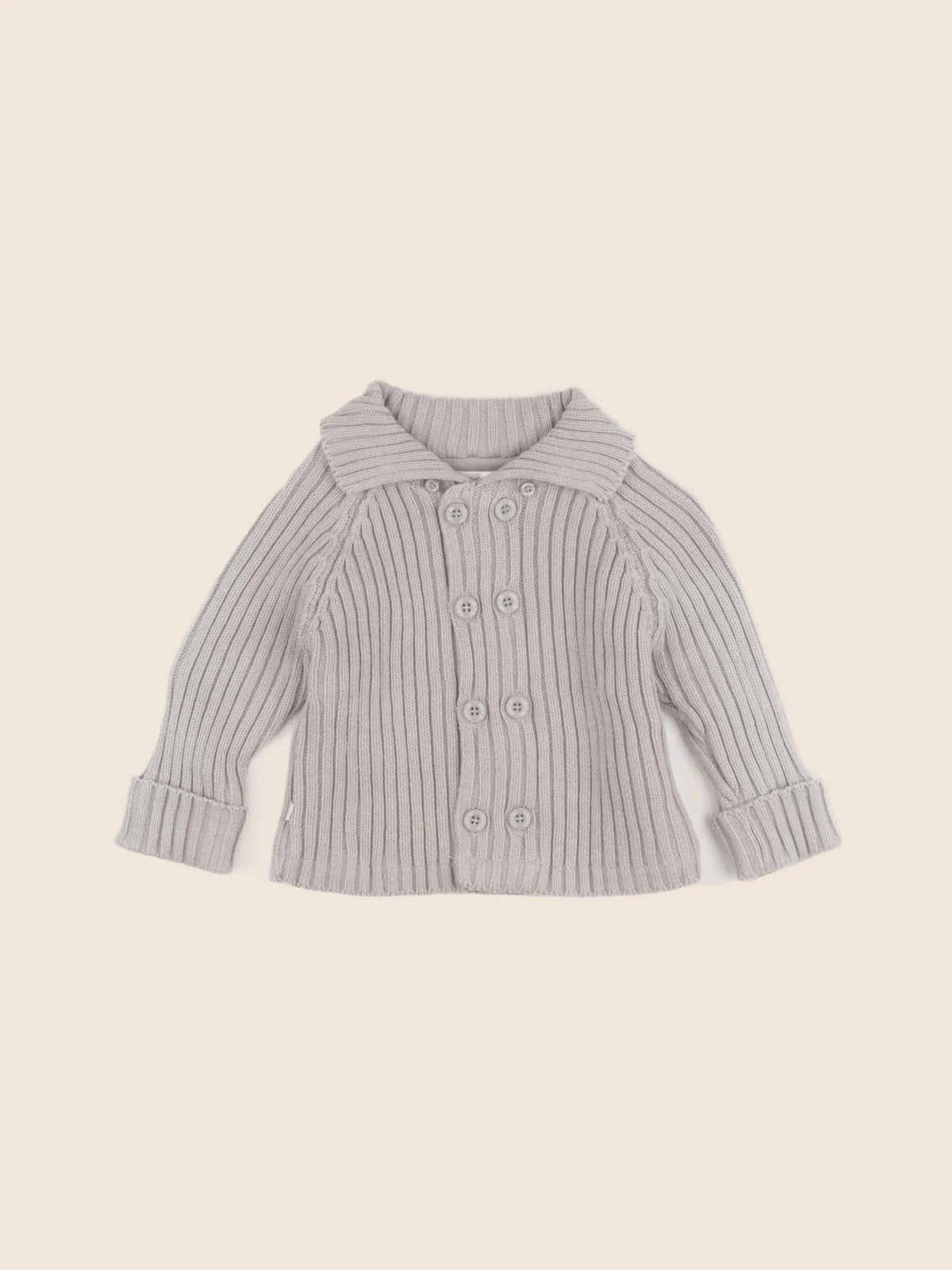 Obaïbi - gilet marron - 6 mois