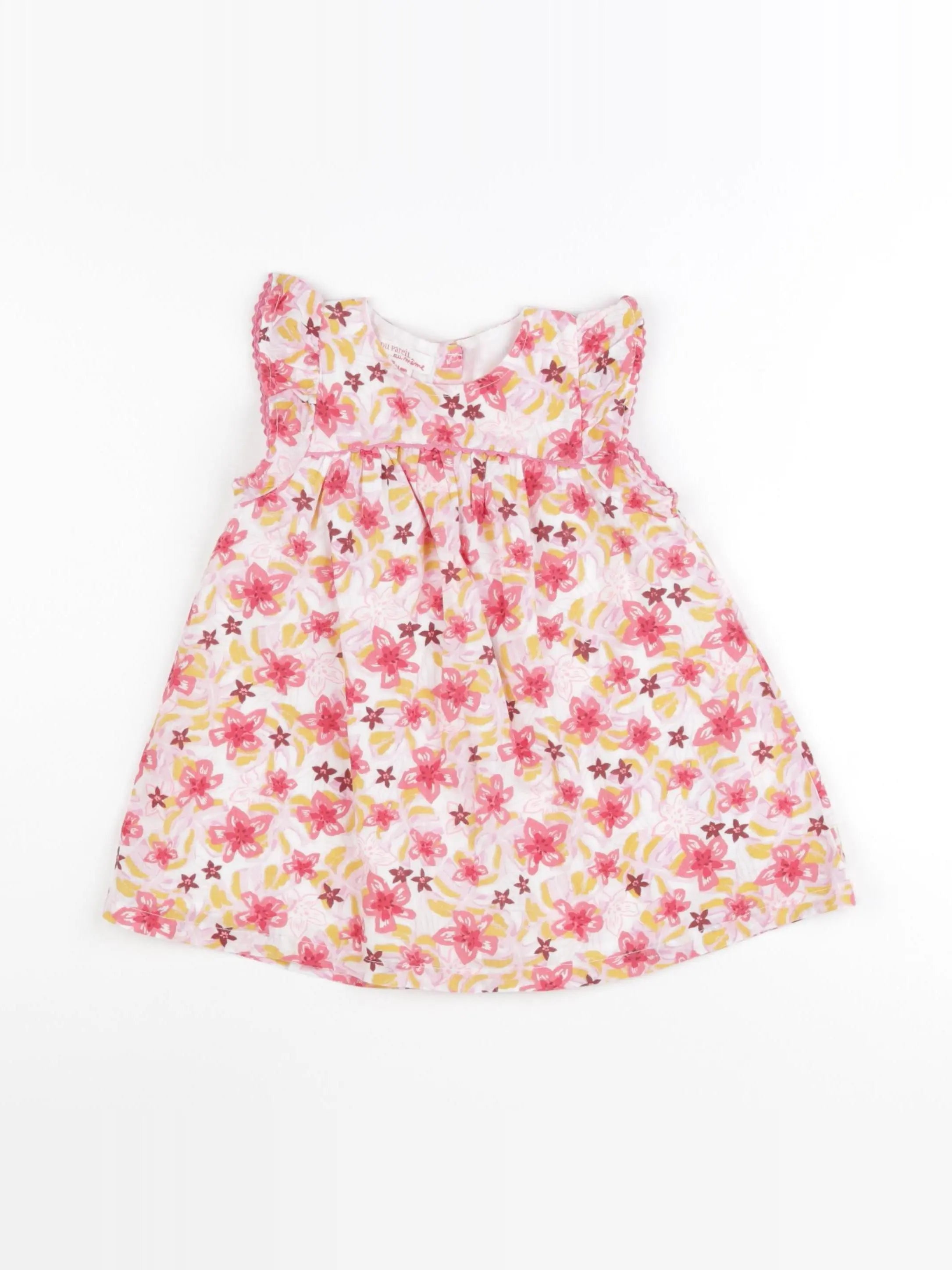 DPAM - robe multicolore - 12 mois