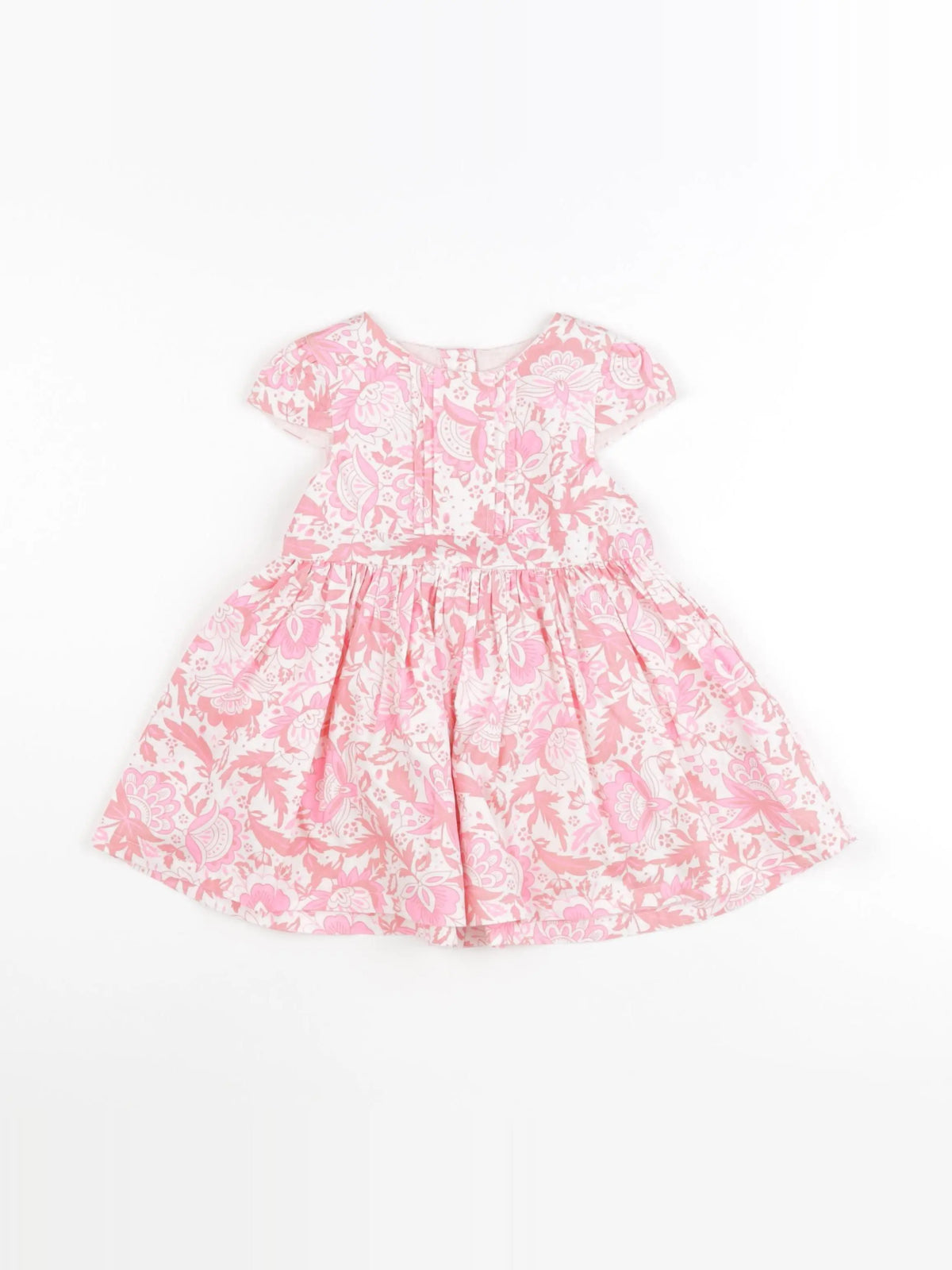 DPAM - robe rose - 12 mois