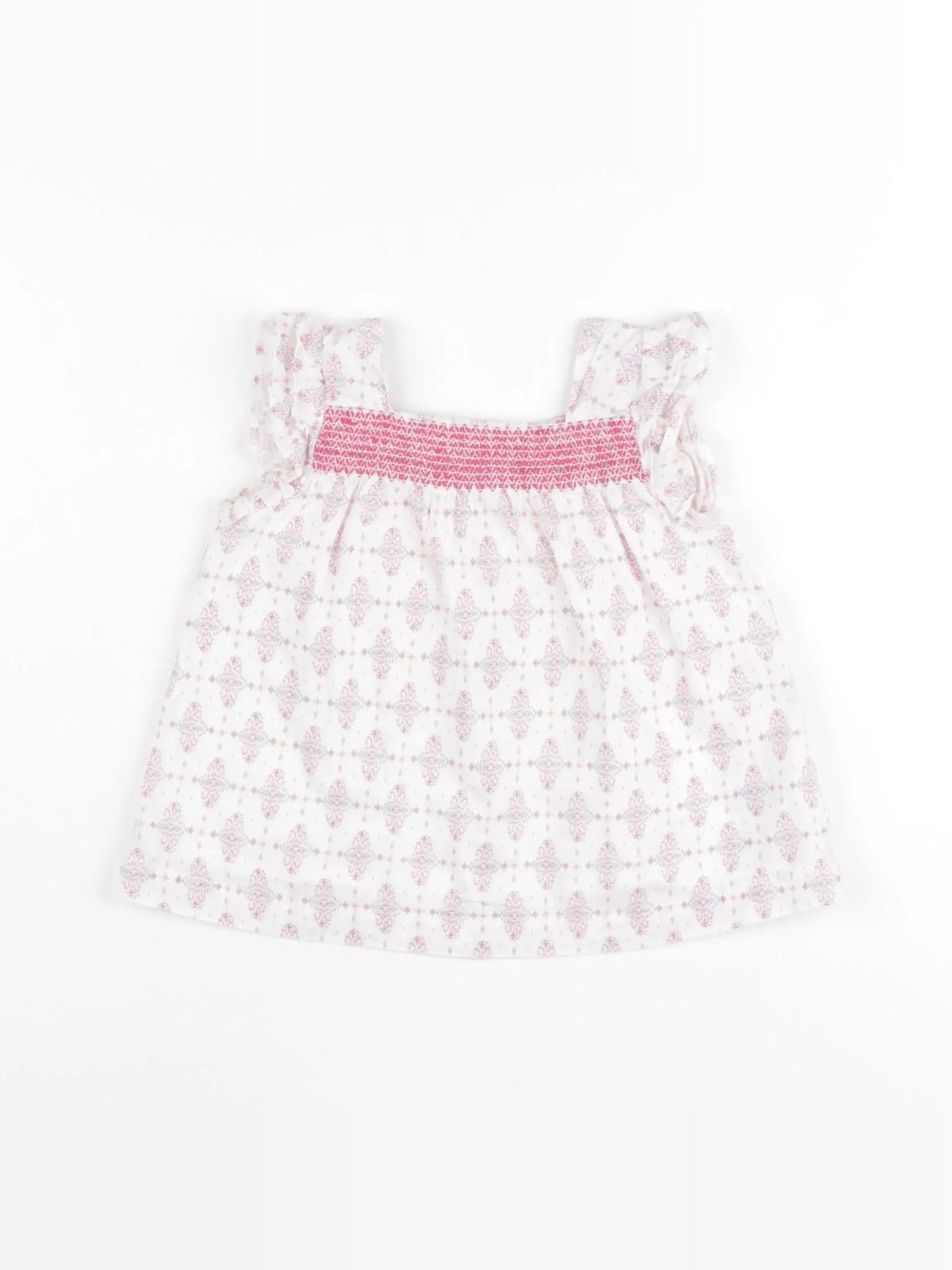 DPAM - robe rose - 12 mois
