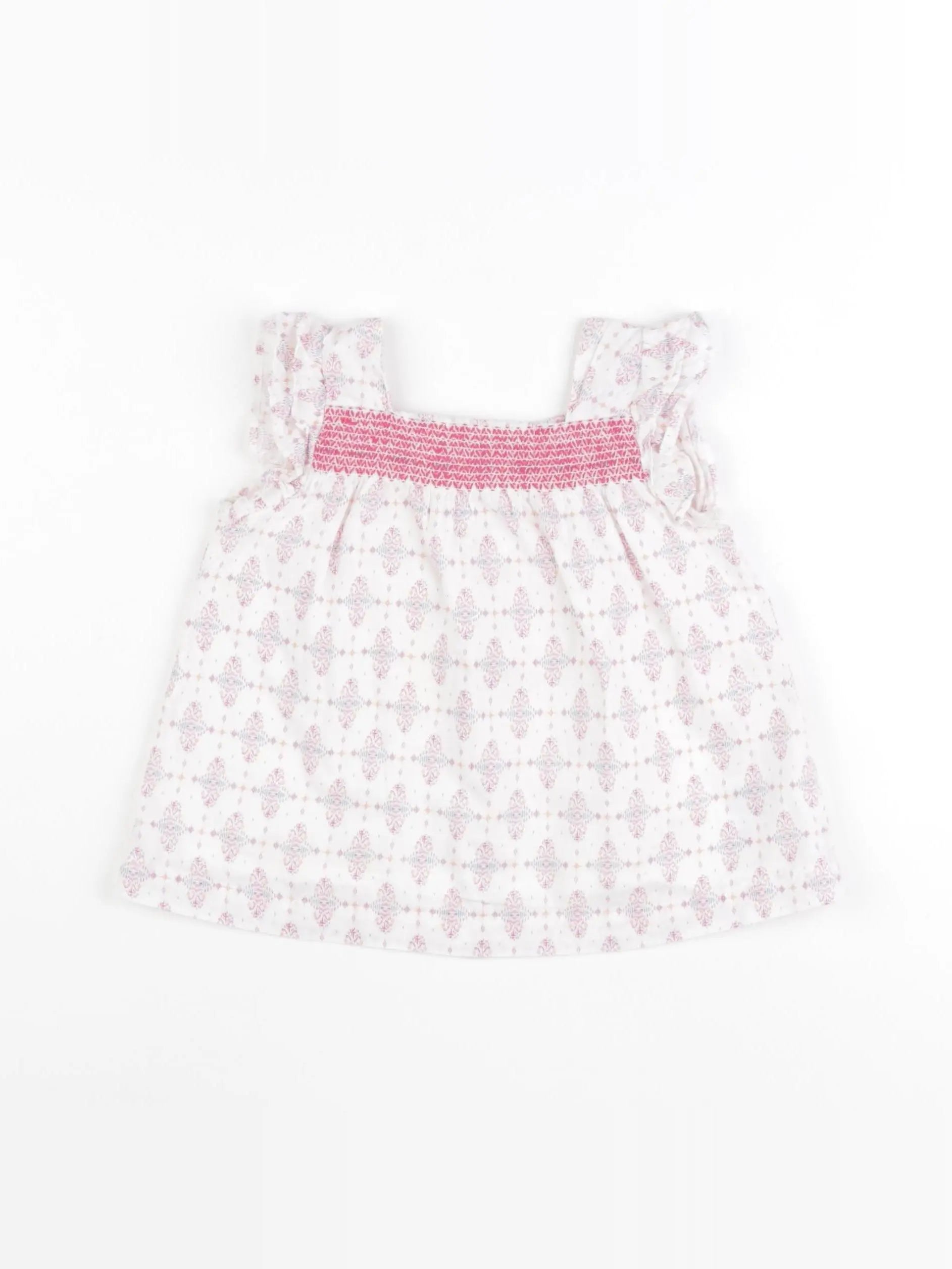 DPAM - robe rose - 12 mois