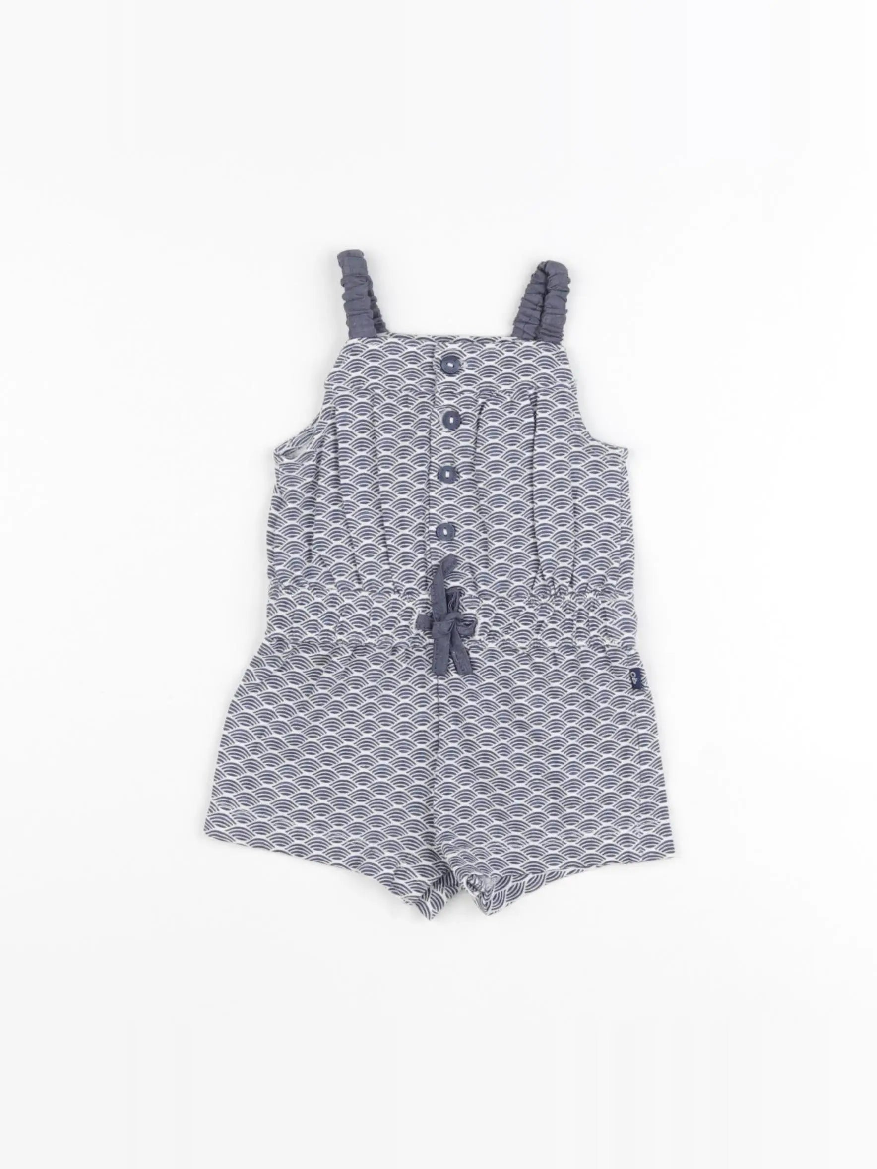 Obaïbi - combinaison bleu - 3 mois