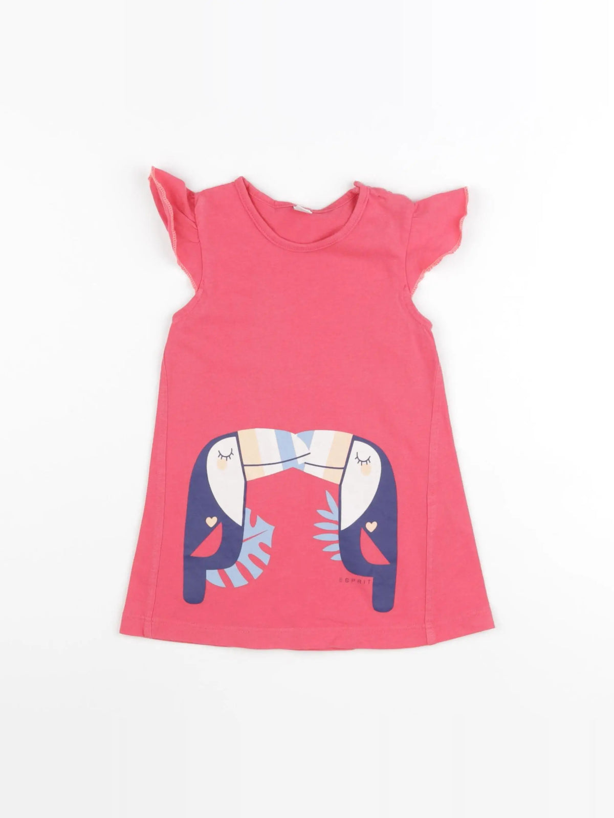 Esprit - robe rose - 2 ans