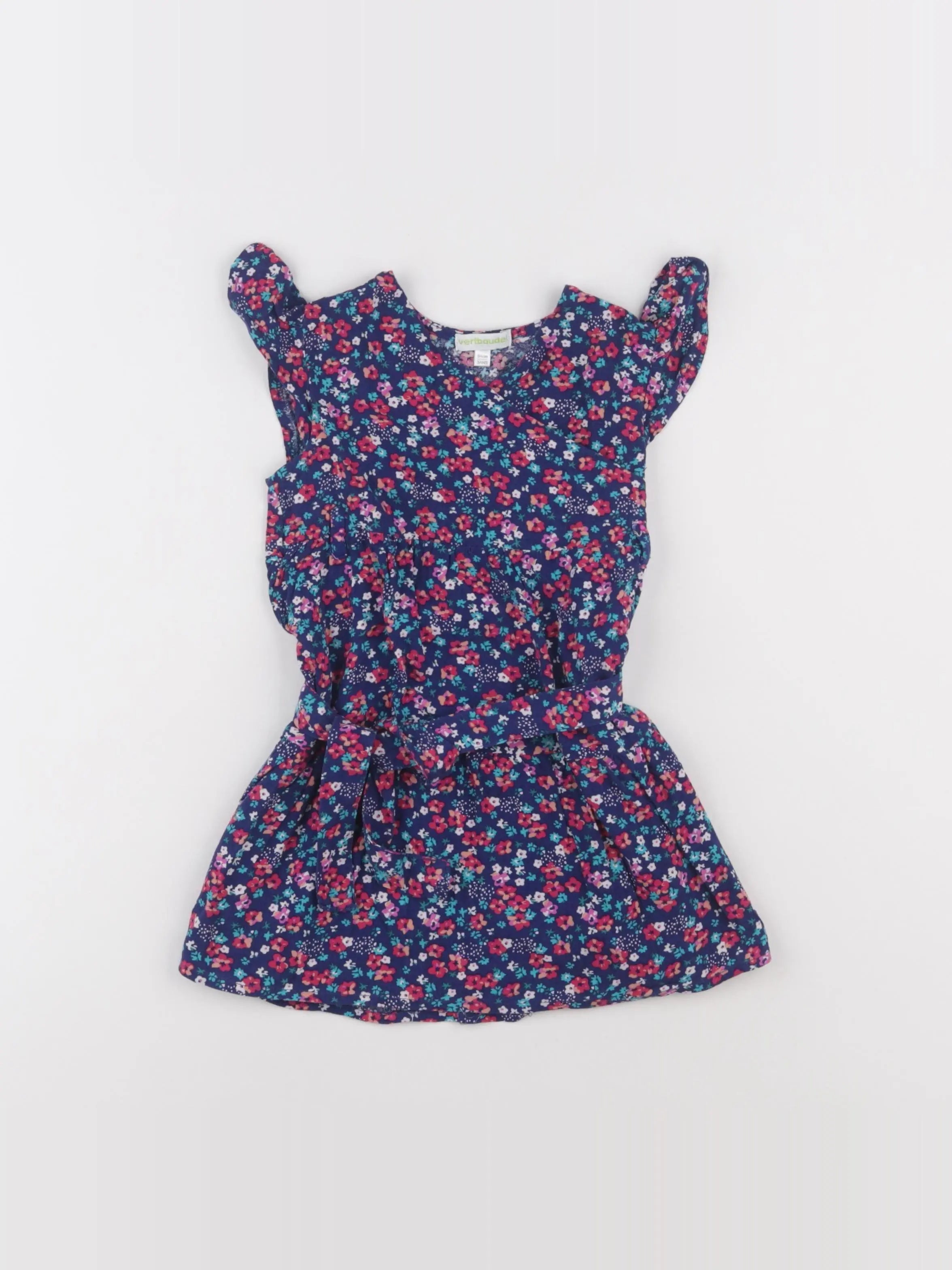Vertbaudet - robe multicolore - 3 ans