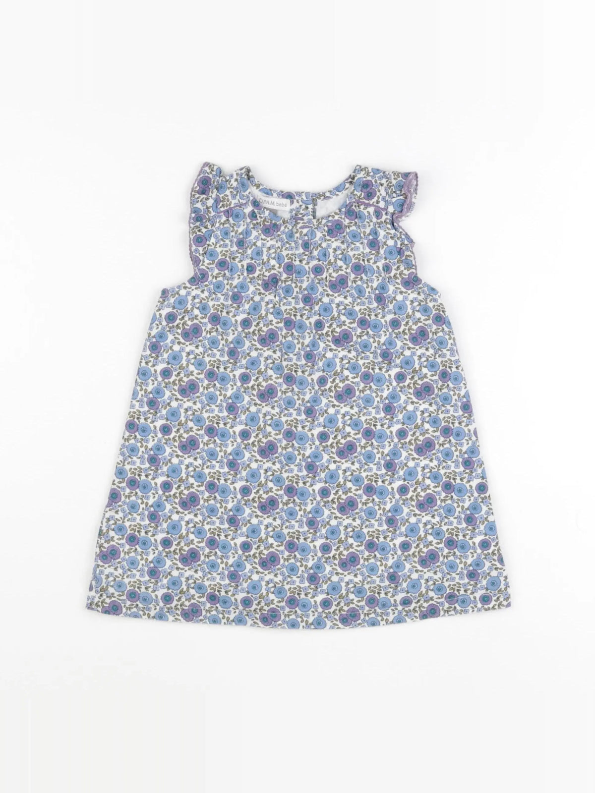 DPAM - robe bleu - 6 mois