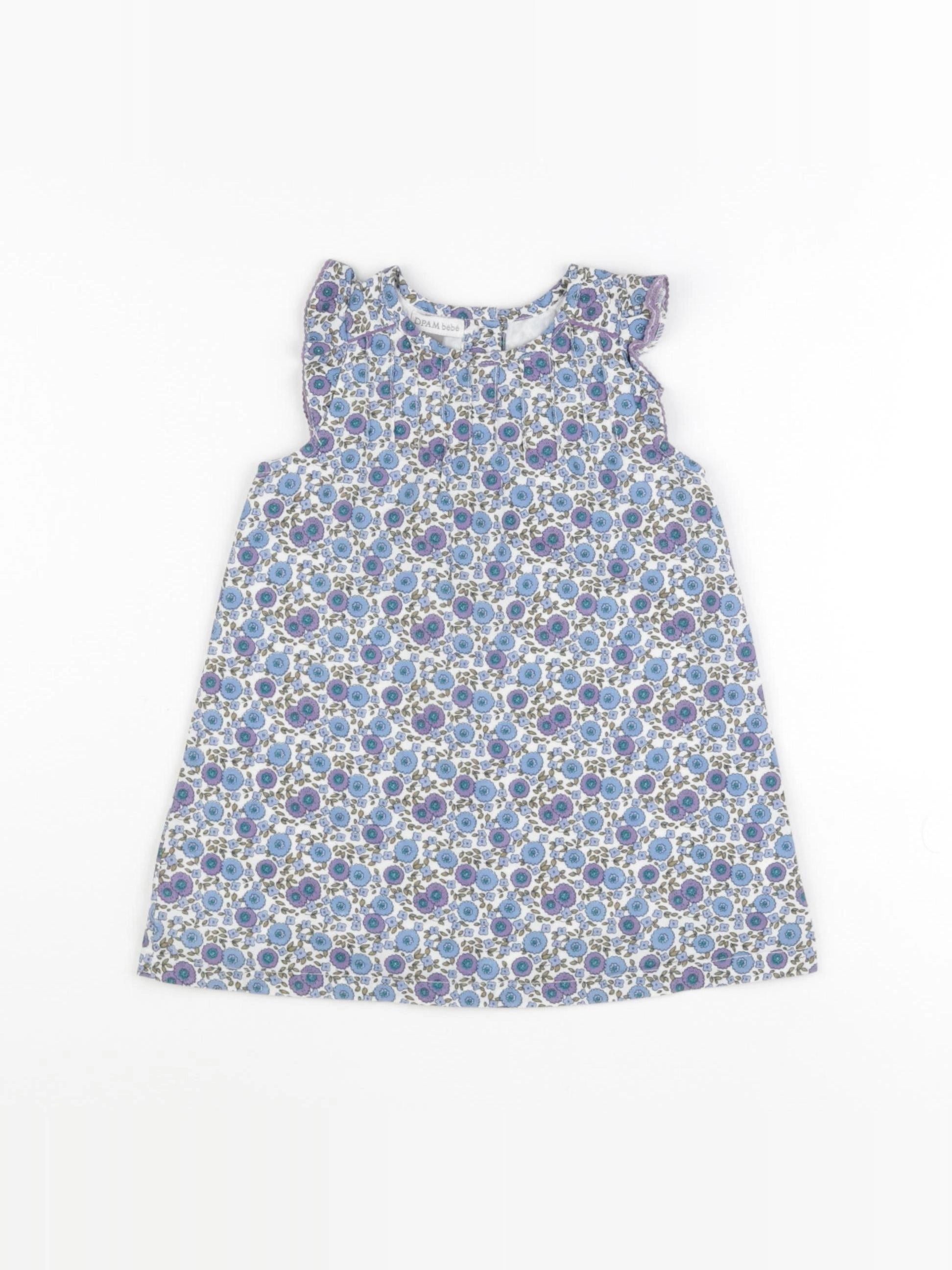 DPAM - robe bleu - 6 mois