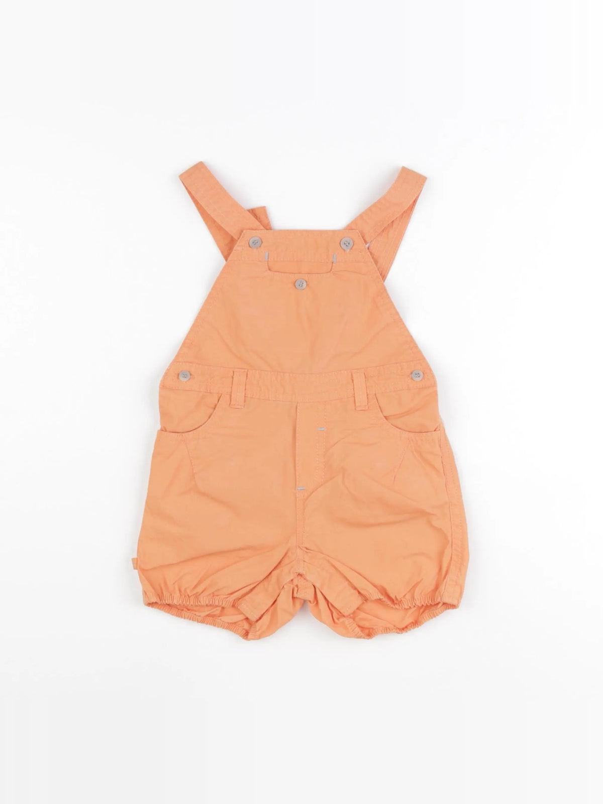 Obaïbi - salopette orange - 6 mois