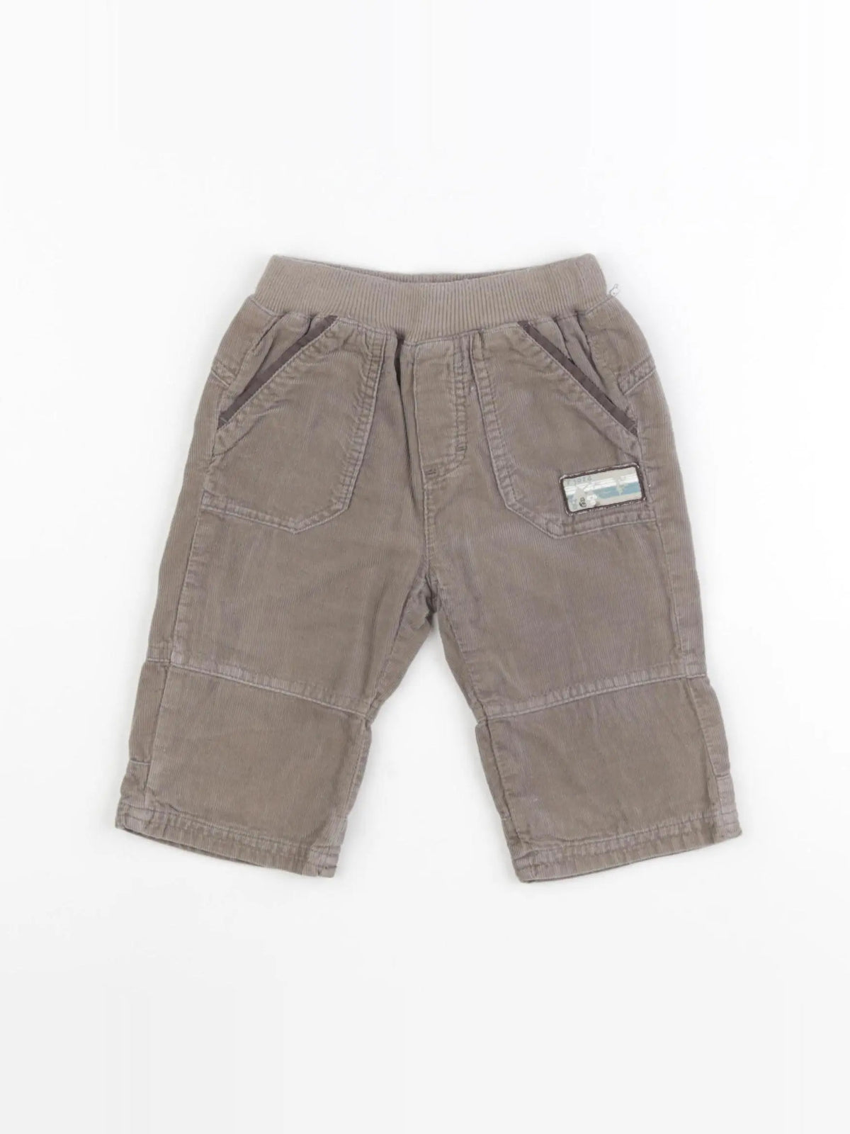 Obaïbi - pantalon marron - 6 mois