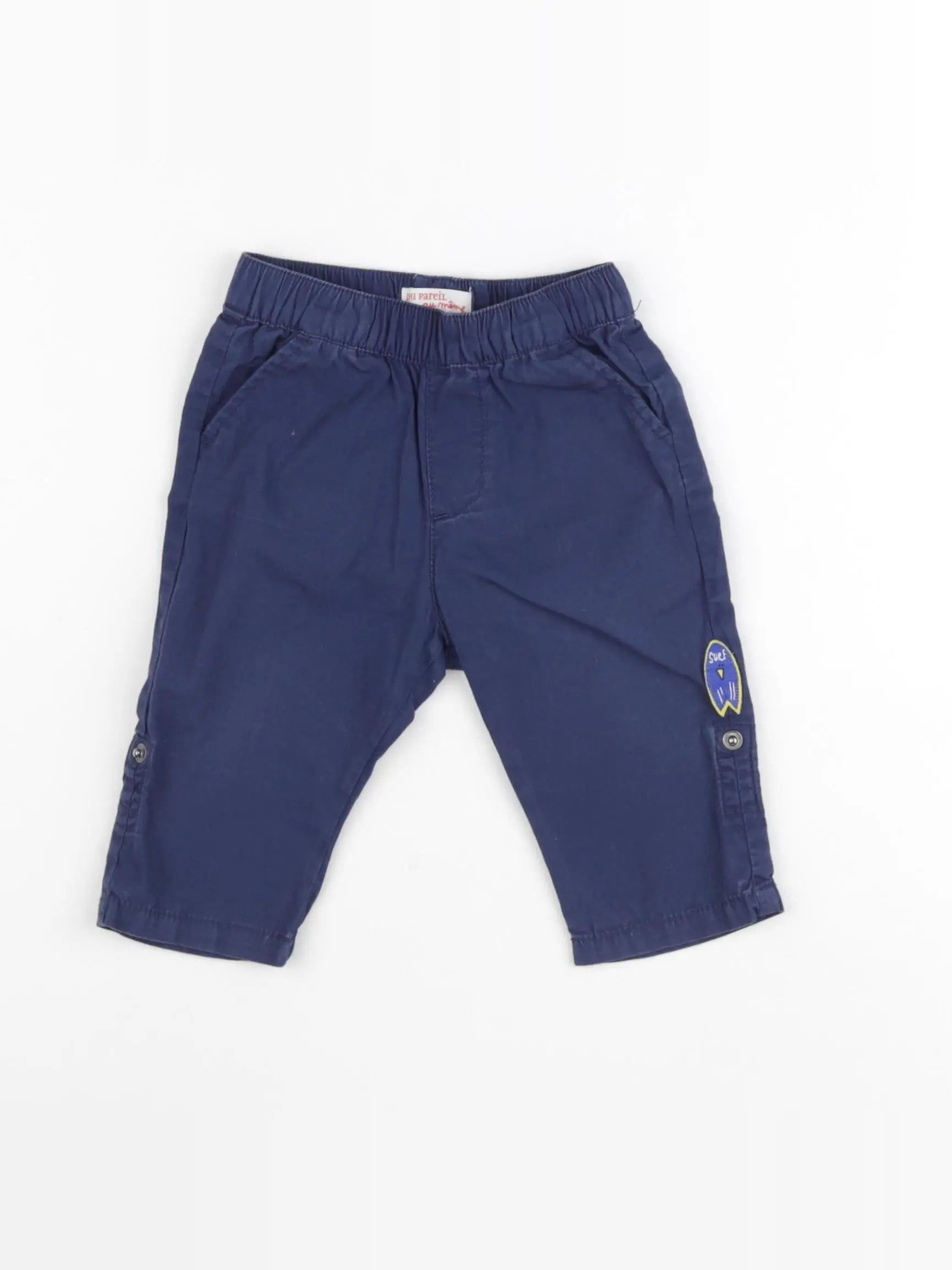 DPAM - pantalon bleu - 6 mois