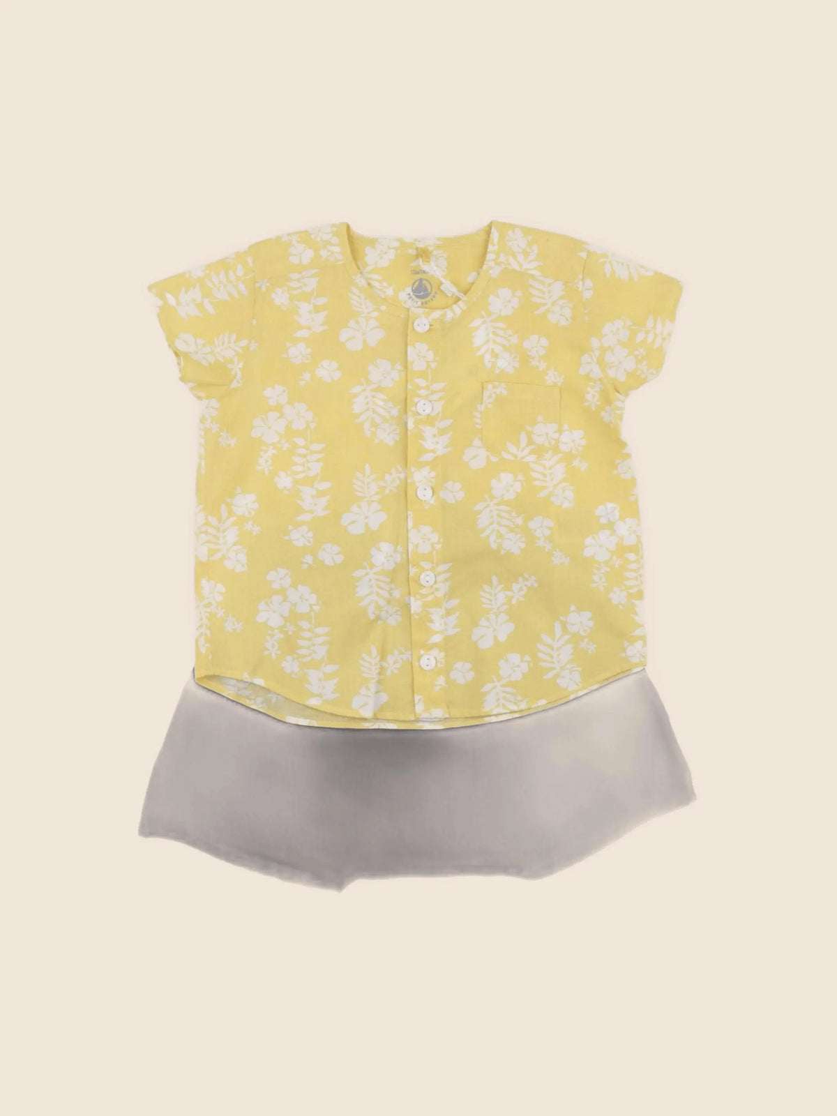 Petit Bateau - ensemble multicolore - 6 mois