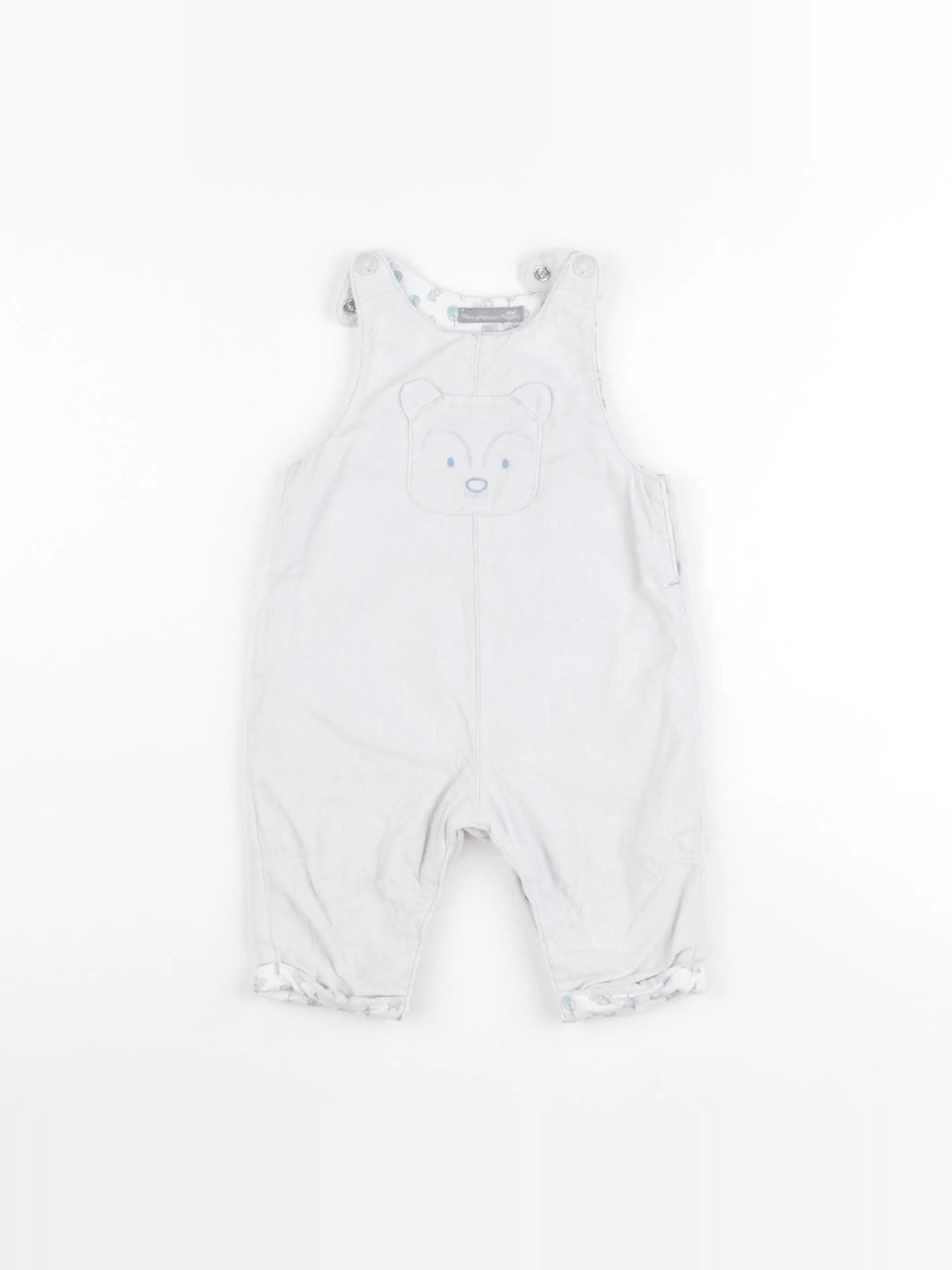Sergent Major - salopette blanc - 6 mois