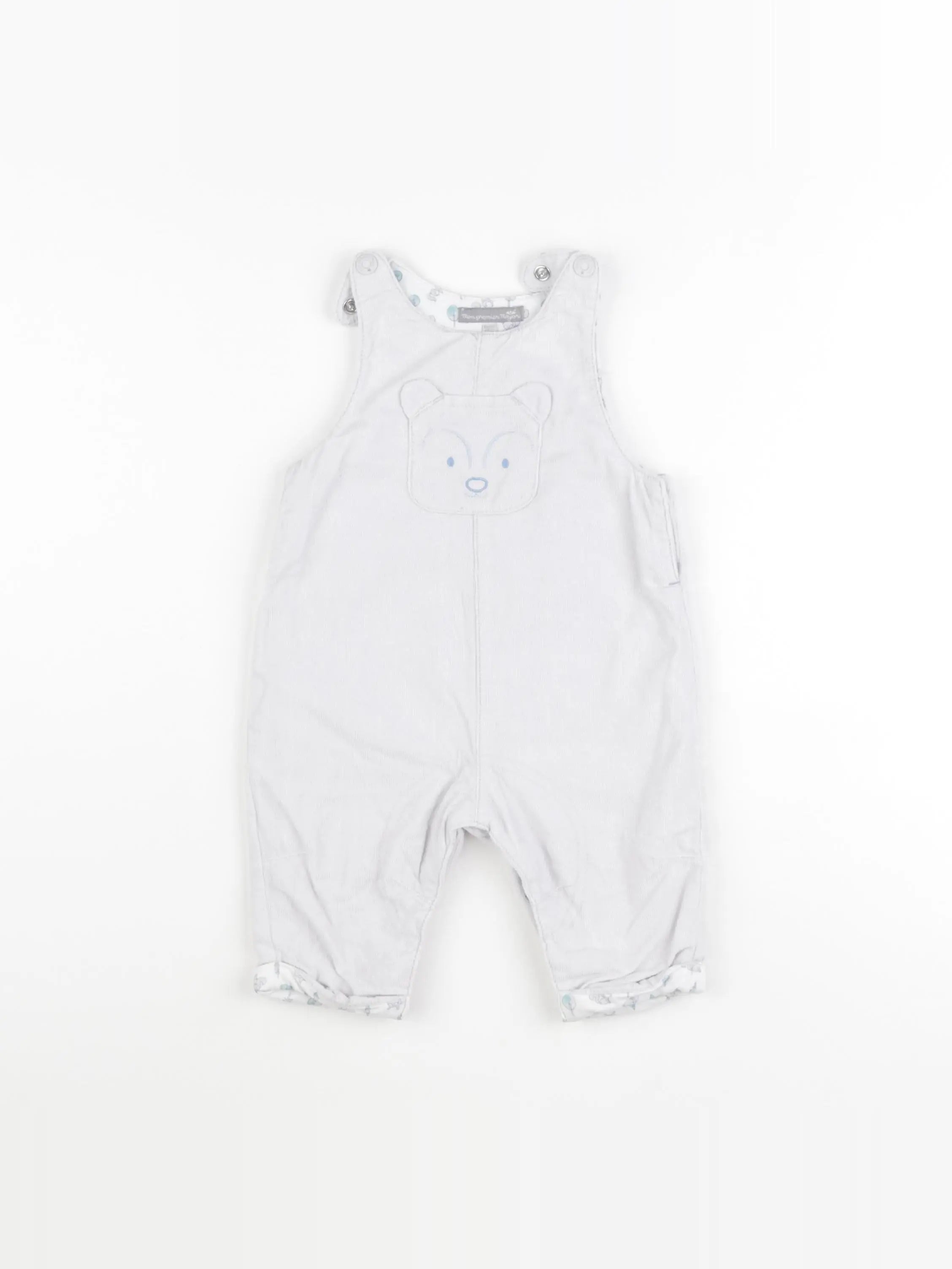 Sergent Major - salopette blanc - 6 mois