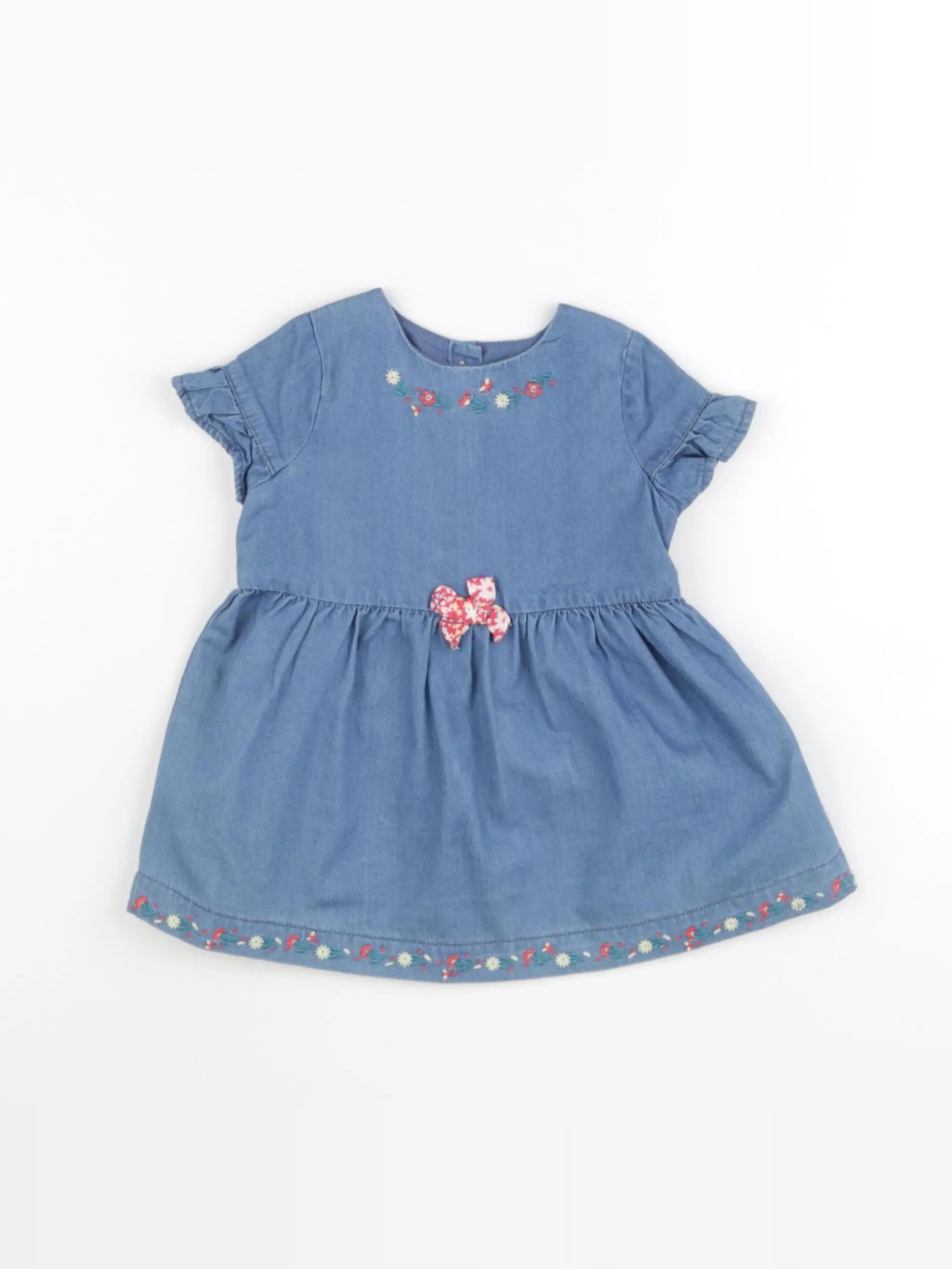 Sergent Major - robe bleu - 6 mois