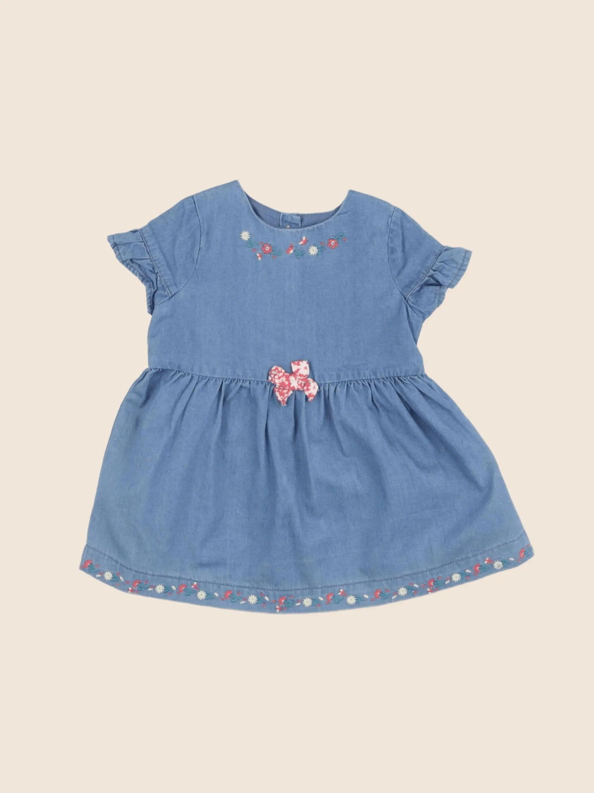 Sergent Major - robe bleu - 6 mois