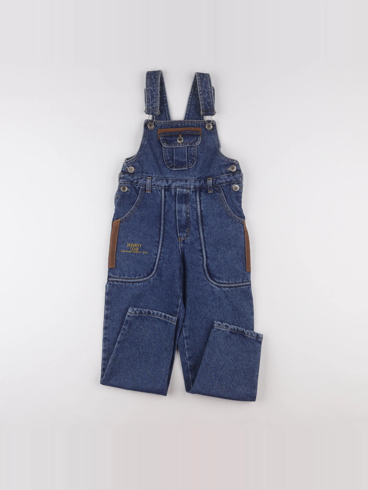 Vintage - salopette bleu - 8 ans