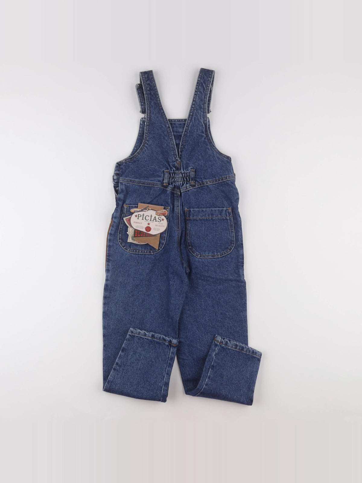 Vintage - salopette bleu - 8 ans