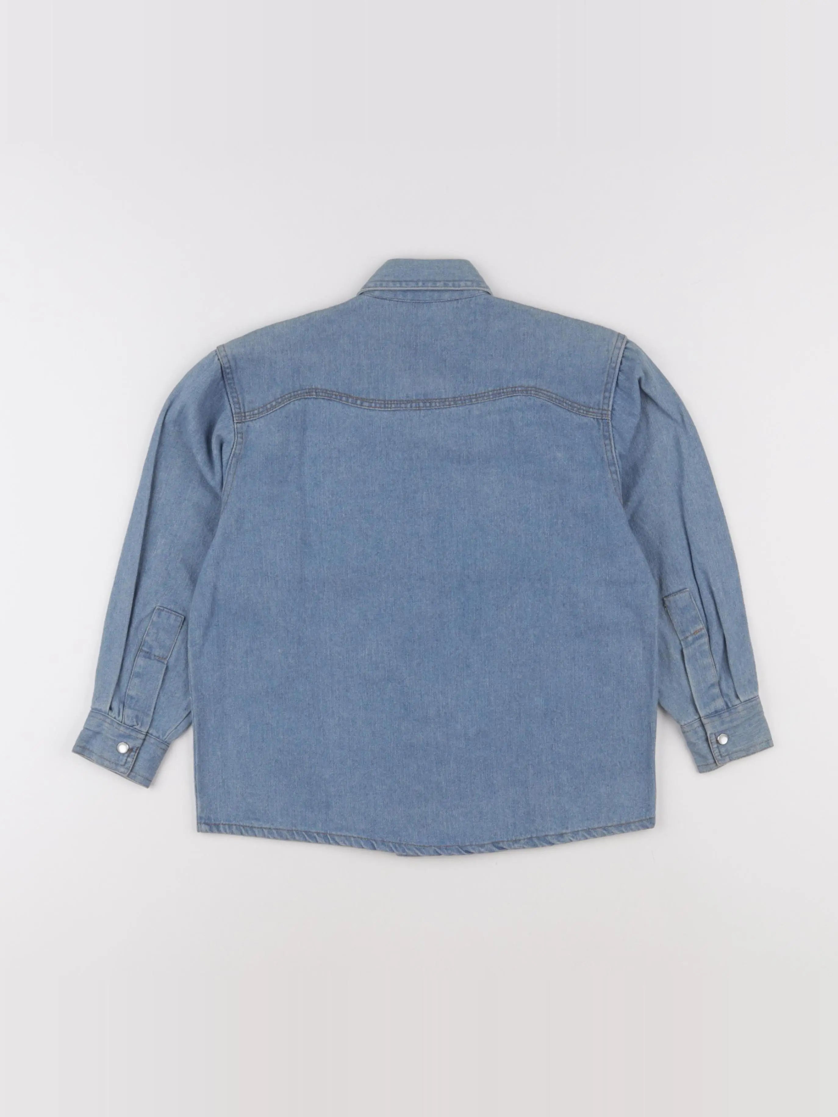 Vintage - chemise bleu - 6 ans