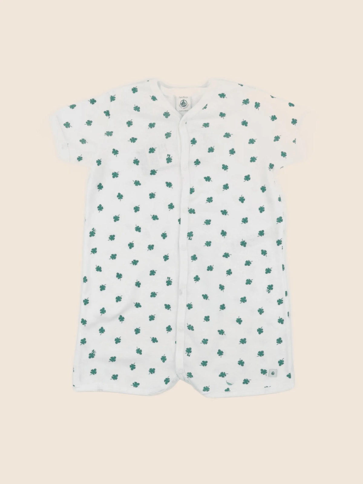 Petit Bateau - combinaison vert (état neuf) - 3 mois